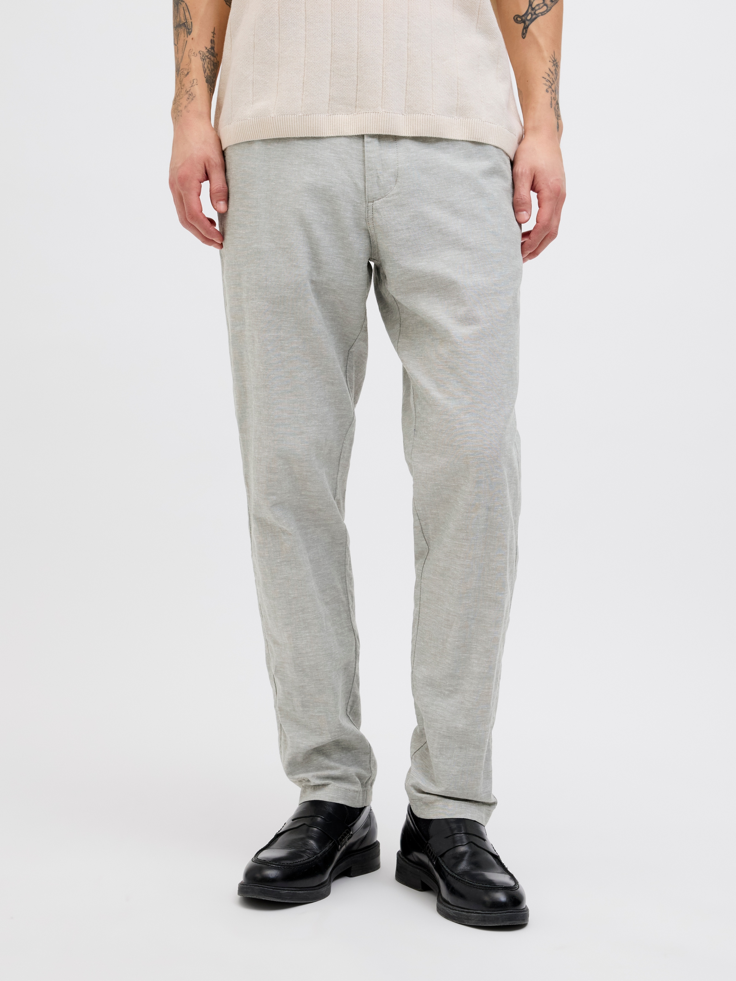 Jack & Jones Chinohose »JPSTACE SUMMER CHINO PANT SN« mit Reissverschluss