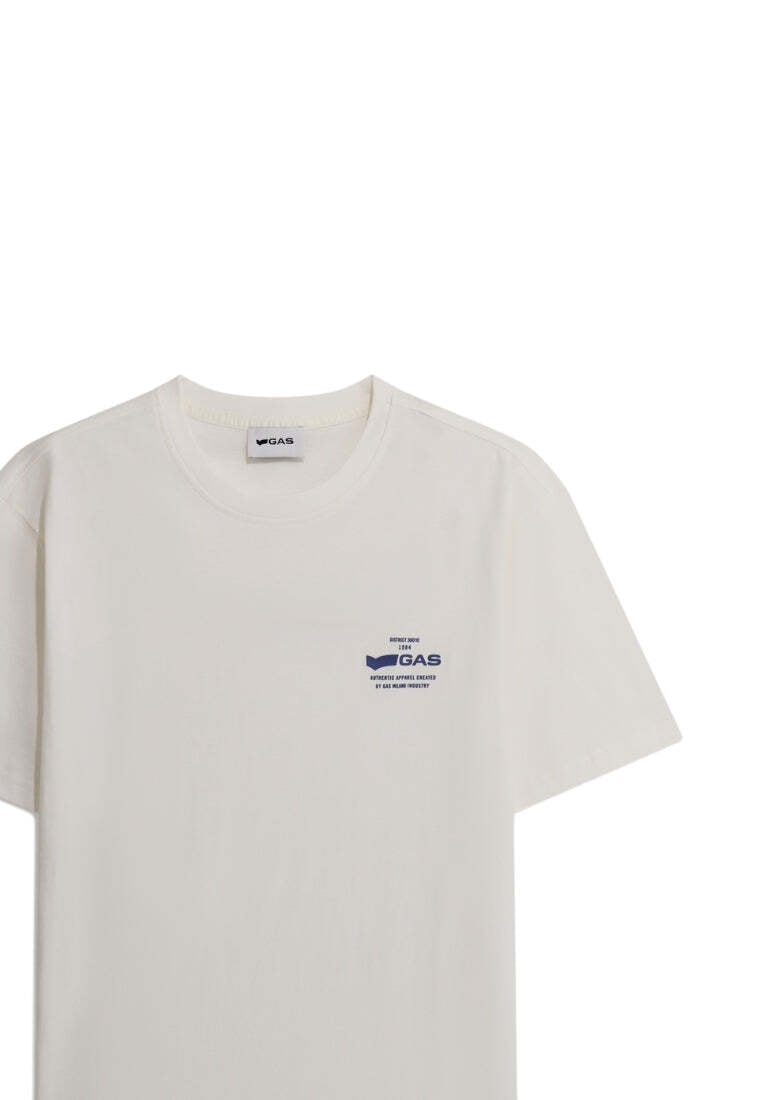 GAS T-Shirt »Gas T-Shirt Dharis Mc 1984 Logo«