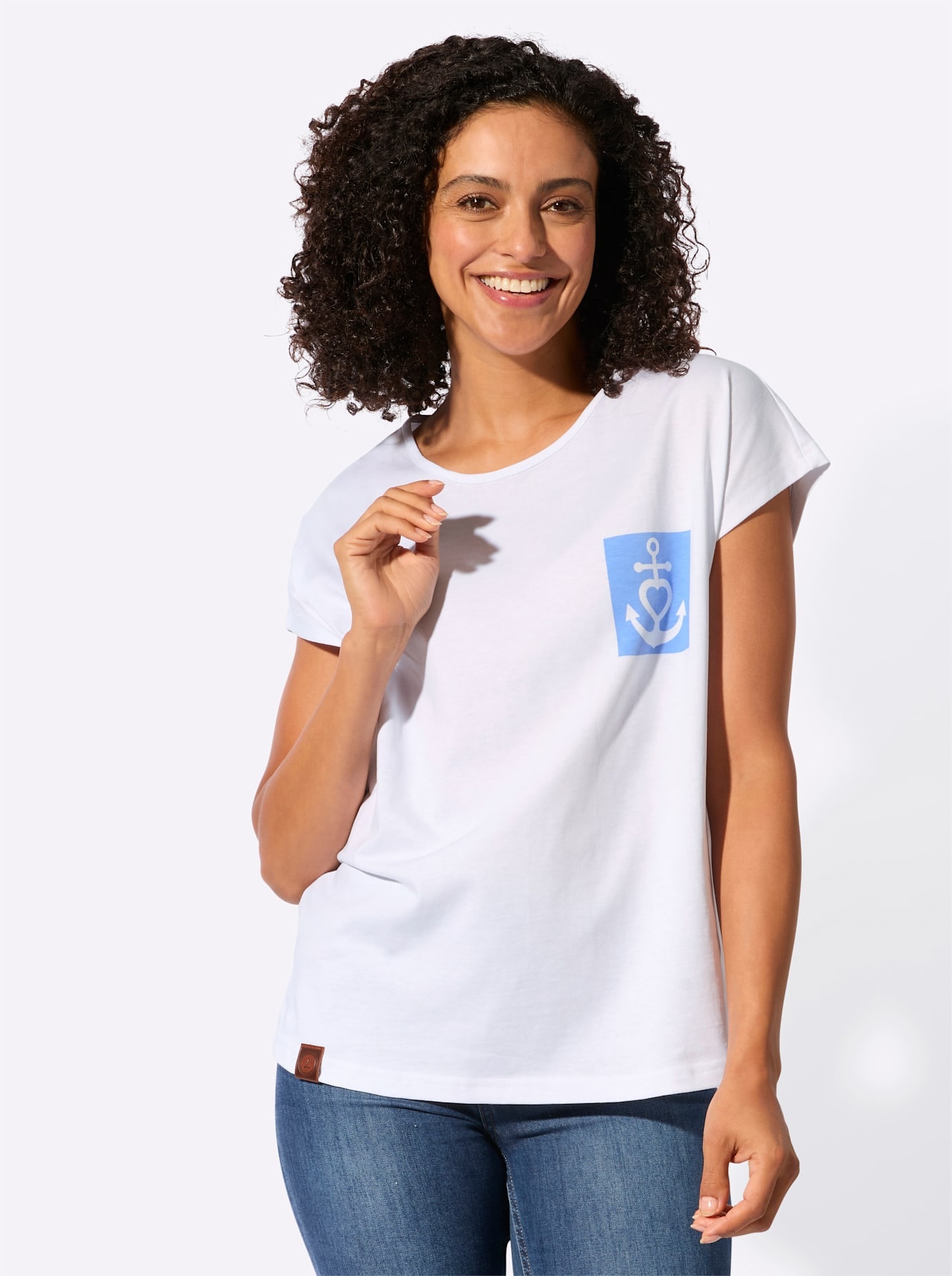 Casual Looks T-Shirt »Rundhals-Shirt« 1 tlg.