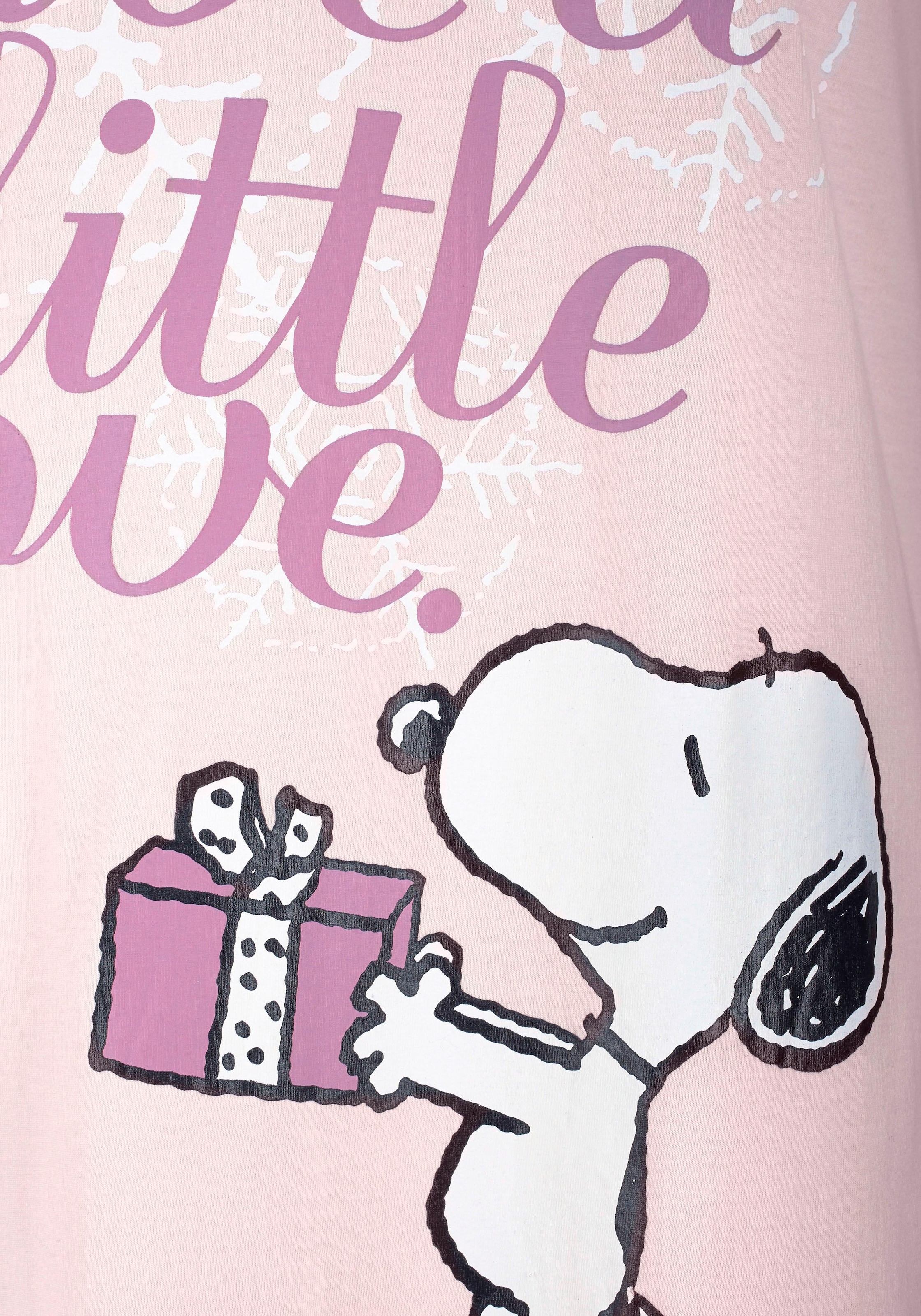 Peanuts Sleepshirt, mit Snoopy-Print in Minilänge Schweiz bestellen Jelmoli-Versand online bei