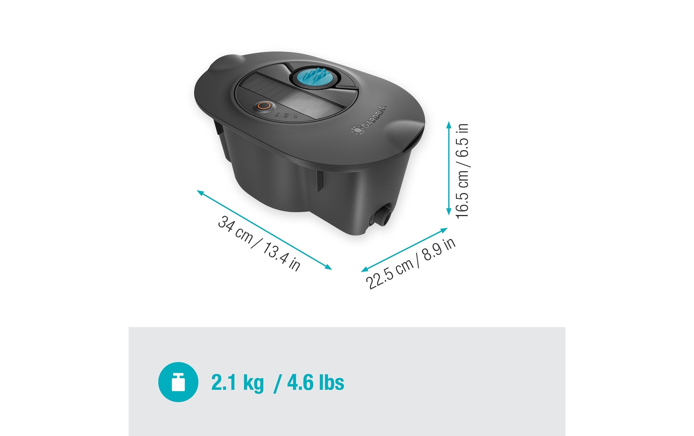 GARDENA Bewässerungssystem »AquaPrecise (unterirdisch)«