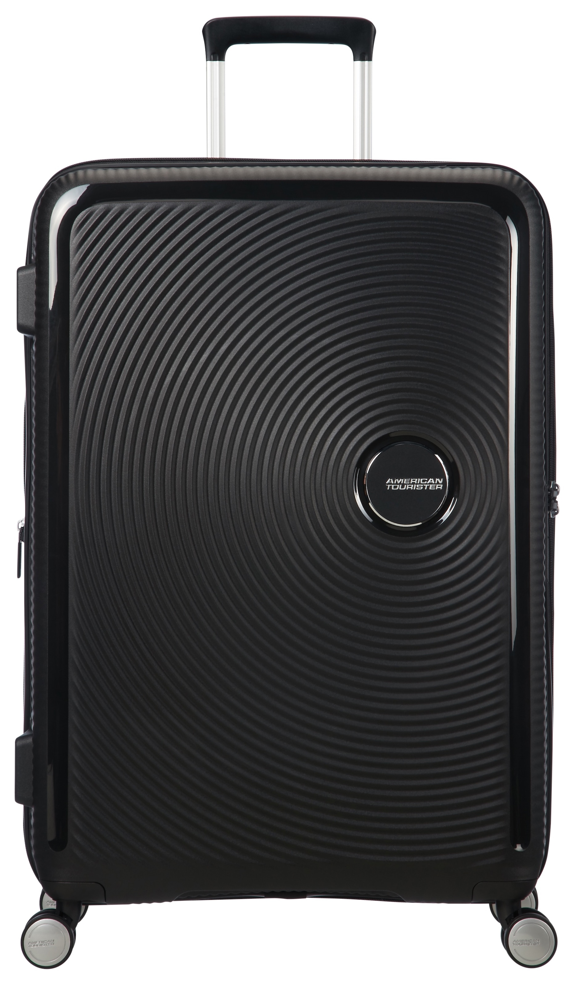 American Tourister® Hartschalen-Trolley »SOUNDBOX, in verschiedenen Farben und Grössen«, 4 Rollen, Reisekoffer Trolley Aufgabegepäck TSA-Zahlenschloss Volumenerweiterung