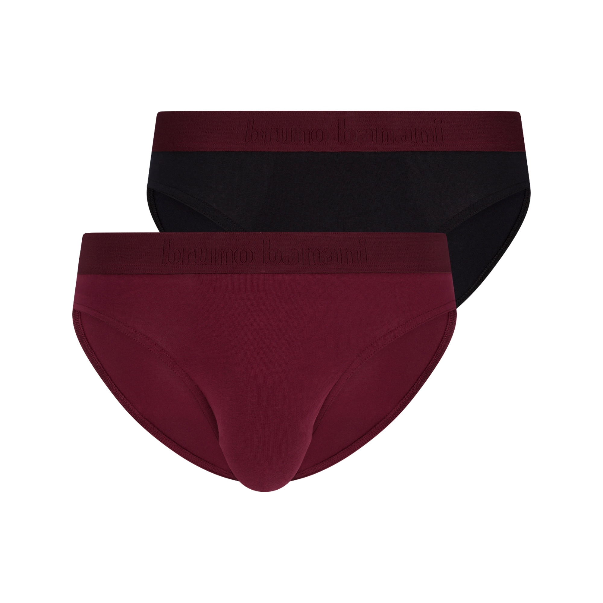 Bruno Banani Slip »Flowing« 2er Pack, mit Logobund