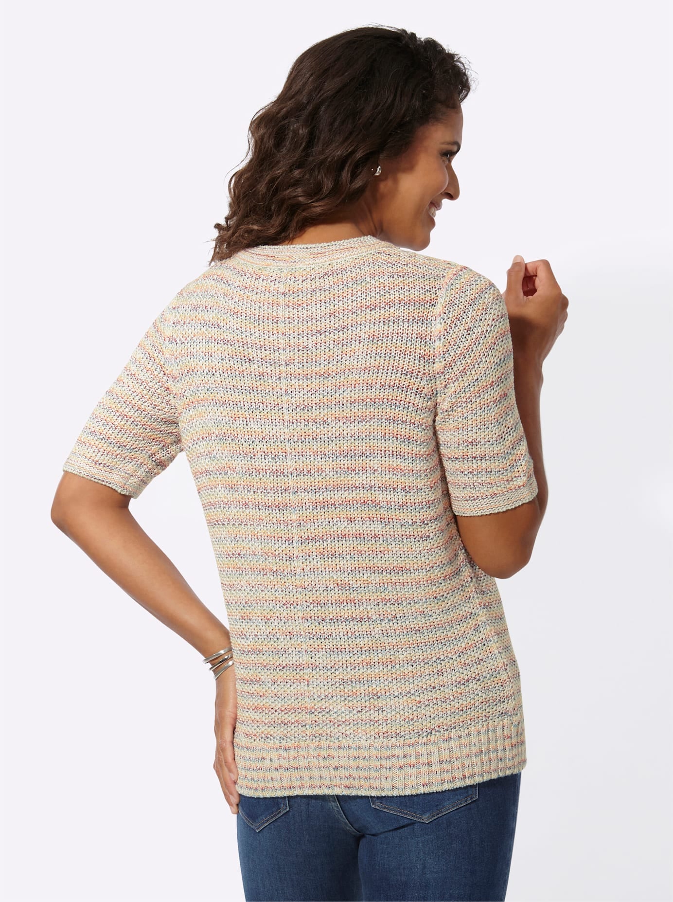 Casual Looks Kurzarmpullover »Pullover«