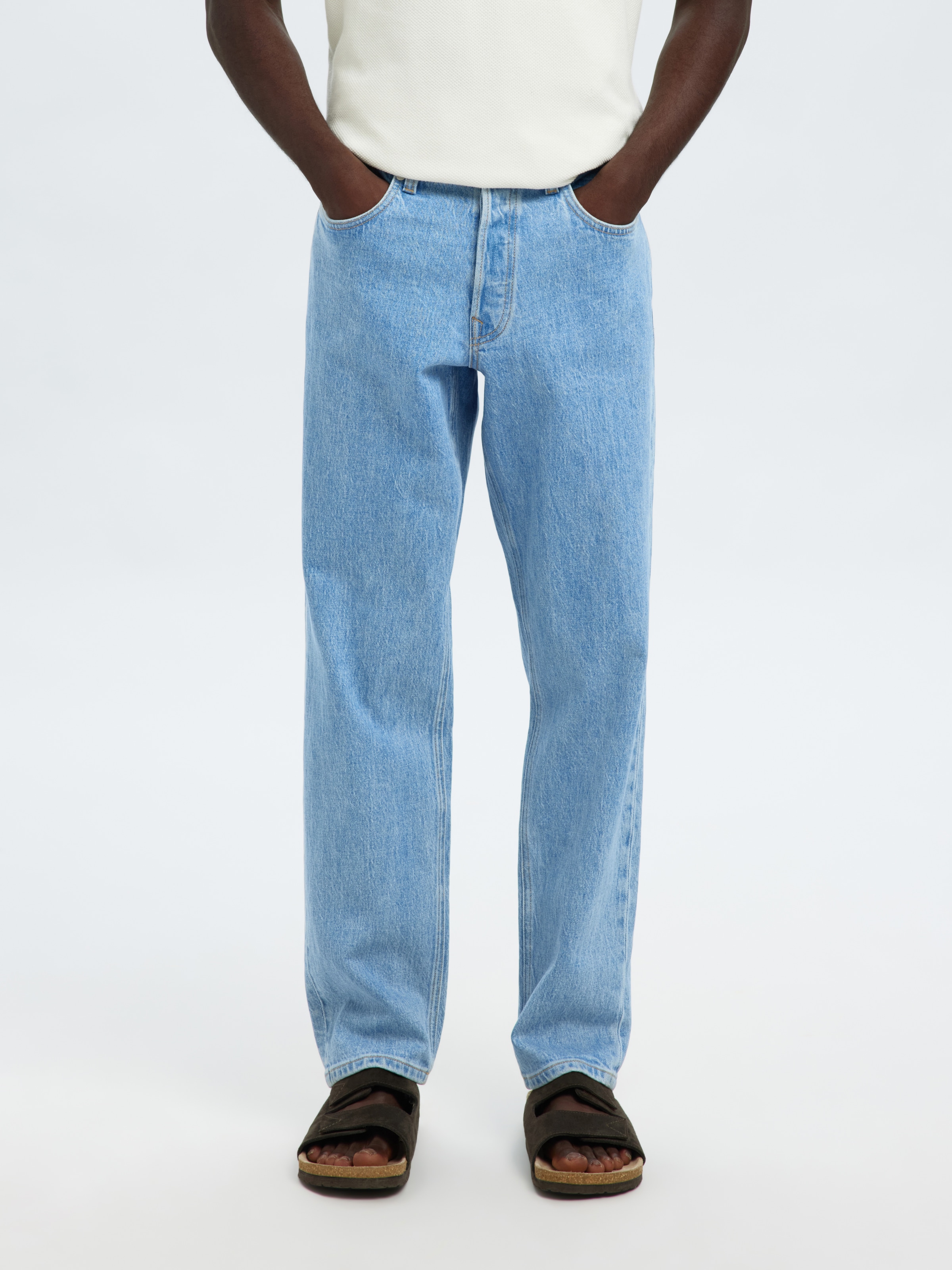 SELECTED HOMME 5-Pocket-Jeans »SLH190-REG TAPERED BEN KORI JEANS NOOS«