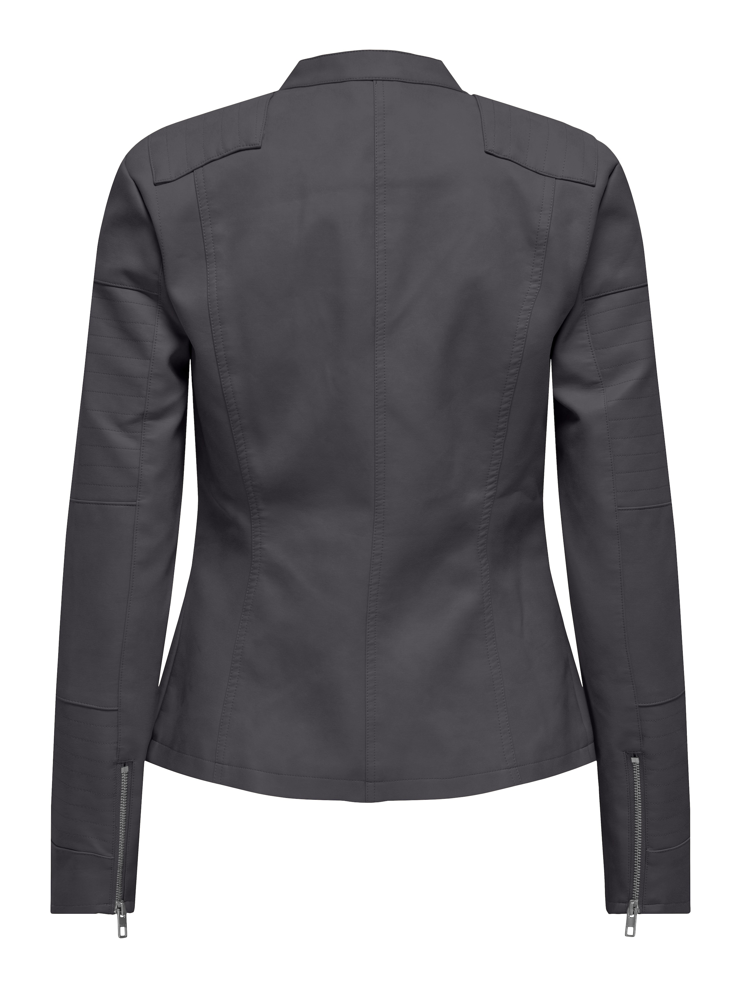 ONLY Lederimitatjacke »ONLAVA FAUX LEATHER BIKER OTW NOOS«, mit Biker-Details