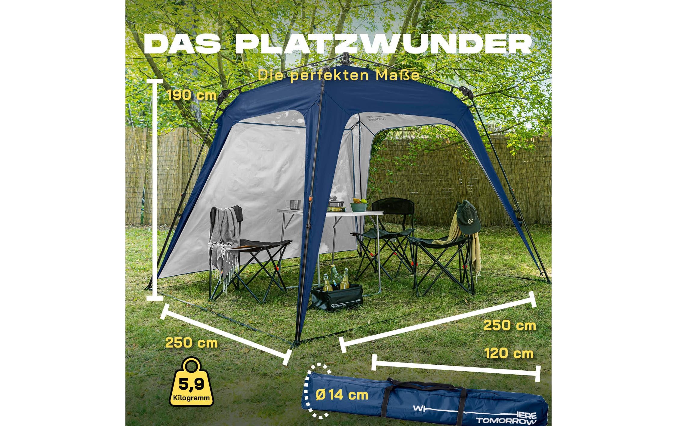 Pavillon »Where tomorrow Pop Up«