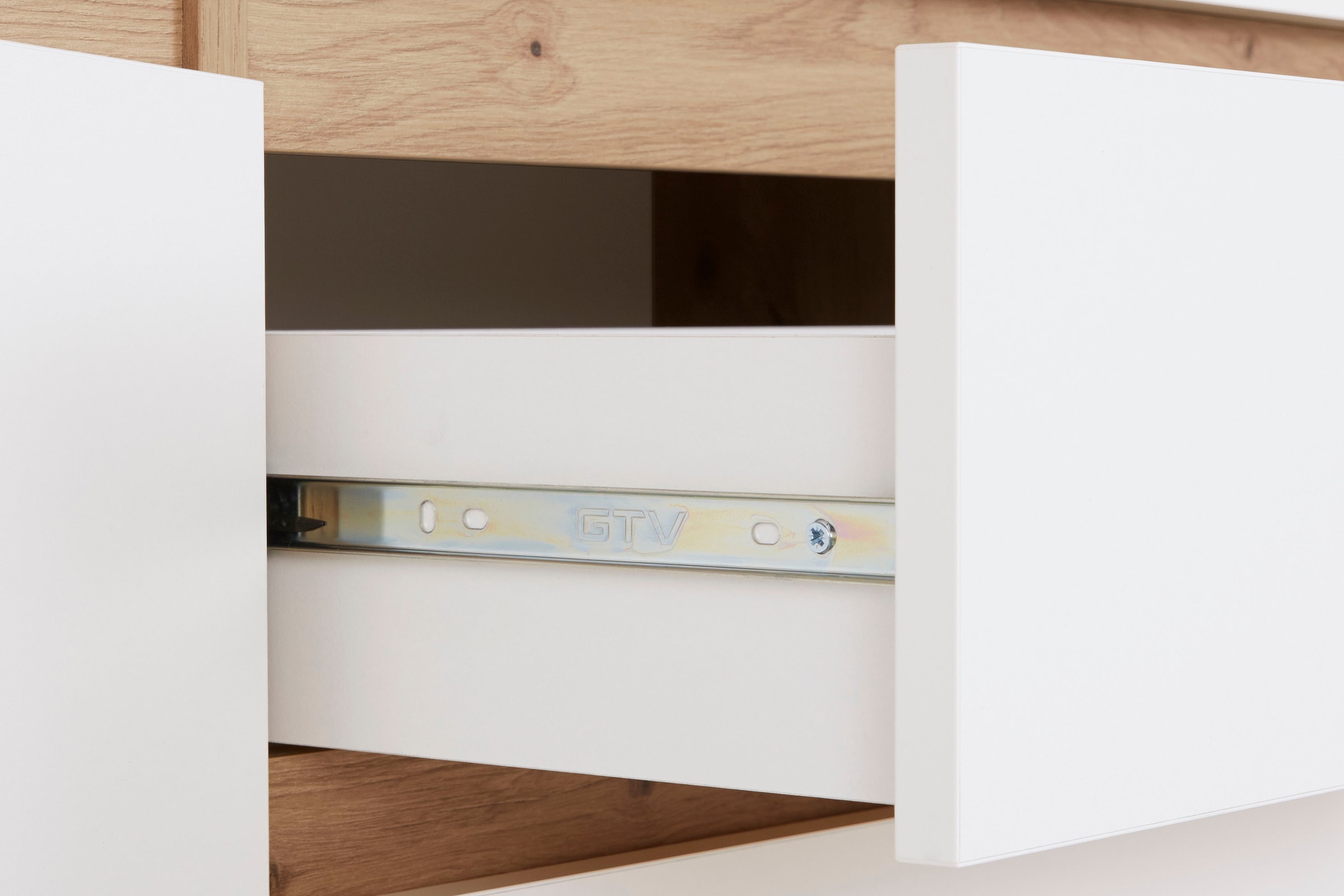 Homexperts Sideboard »Vicky«, Breite 160 cm oder 180 cm, in matt weiss