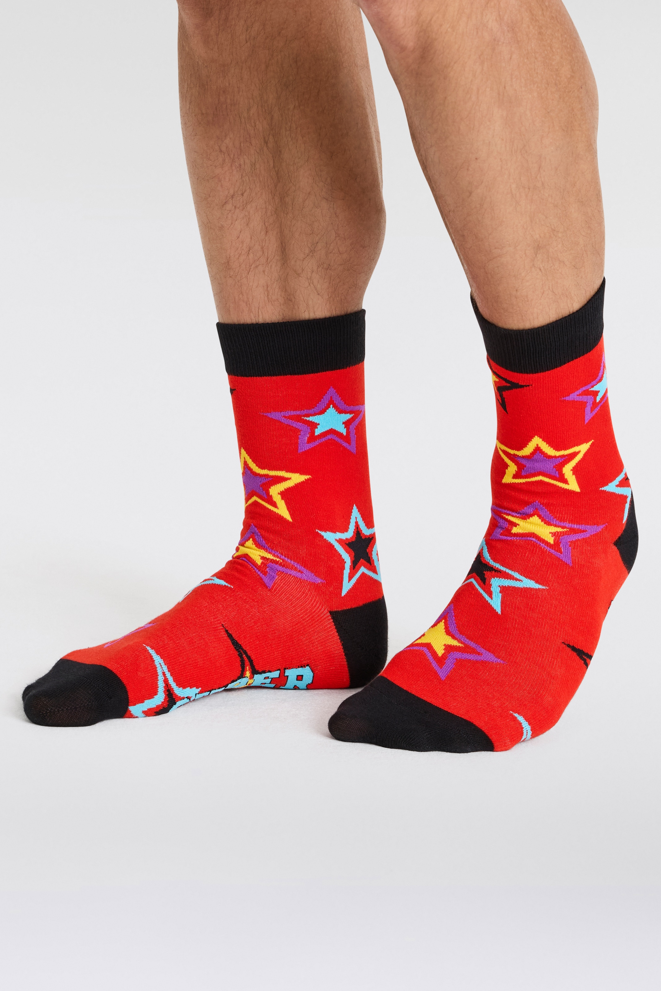 Apollo Socken »Geschenkbox Super-Dad oder Best Dad«, (3er Pack), verschiedenfarbige Designs, perfekt zum Vatertag oder Geburtstag