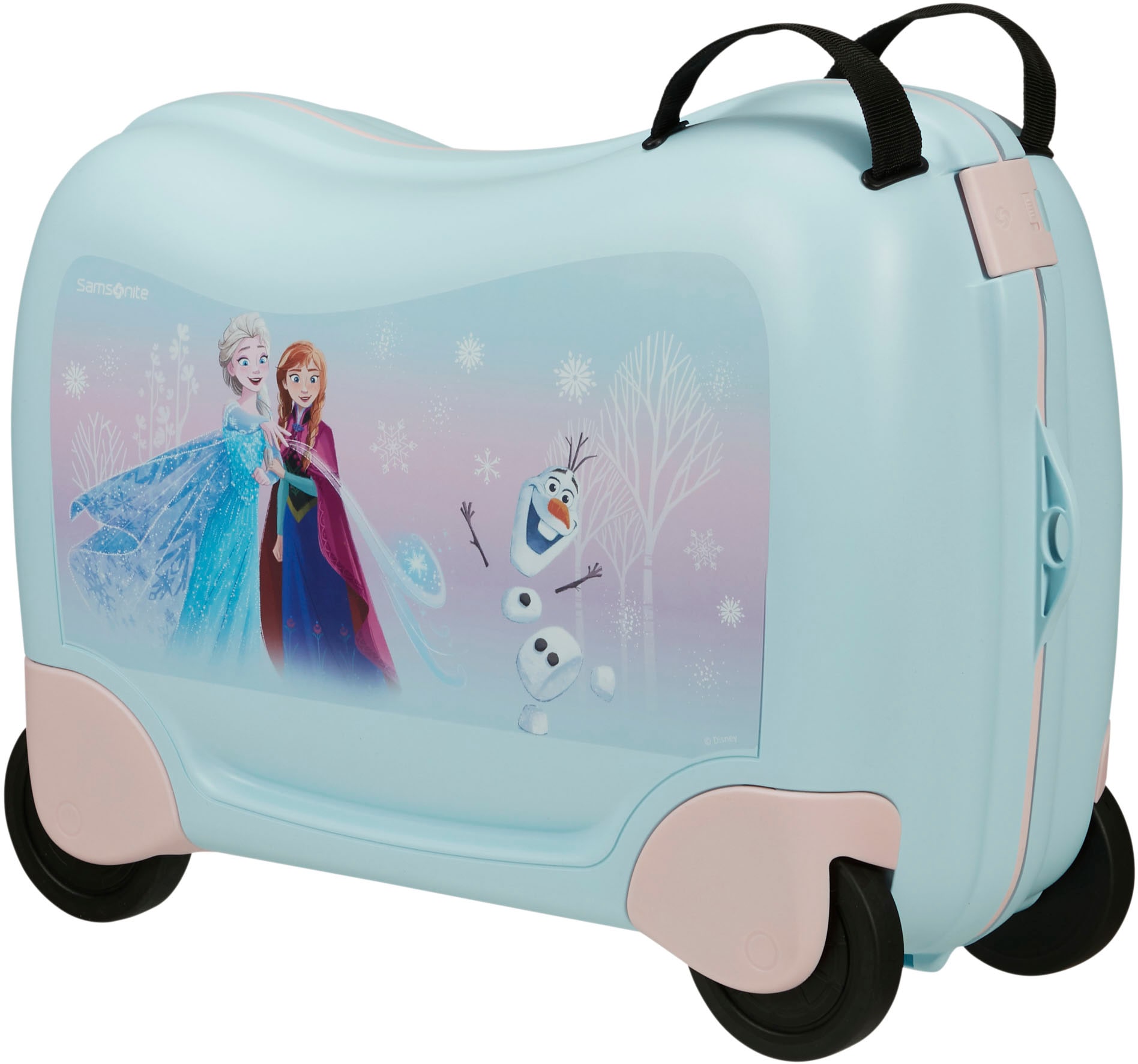 Kinderkoffer »Dream2Go Ride-on Trolley, Disney Frozen«, 4 St. Rollen,...