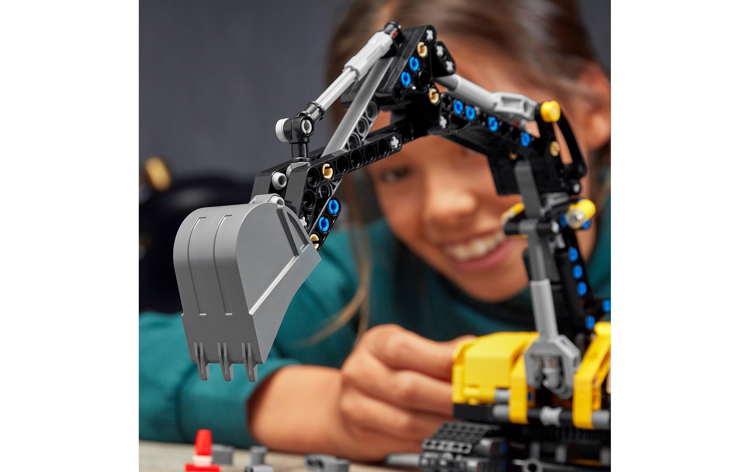 LEGO® Konstruktionsspielsteine »Hydraulikbagger 42121«