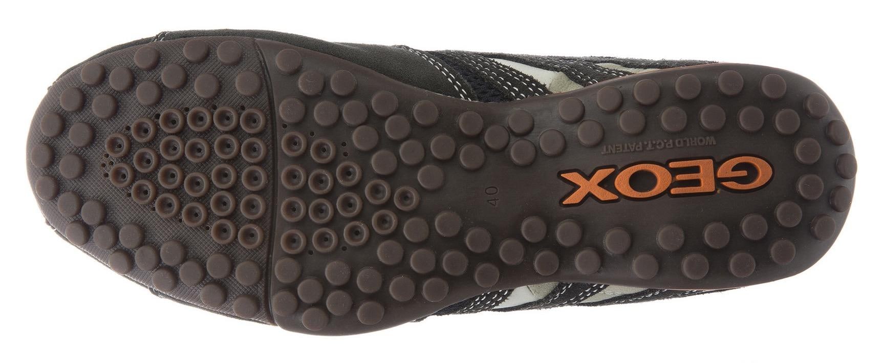 Geox Slip-On Sneaker »UOMO SNAKE«, Slipper, Freizeitschuh mit Ziernähten und mit Geox Spezial Membrane