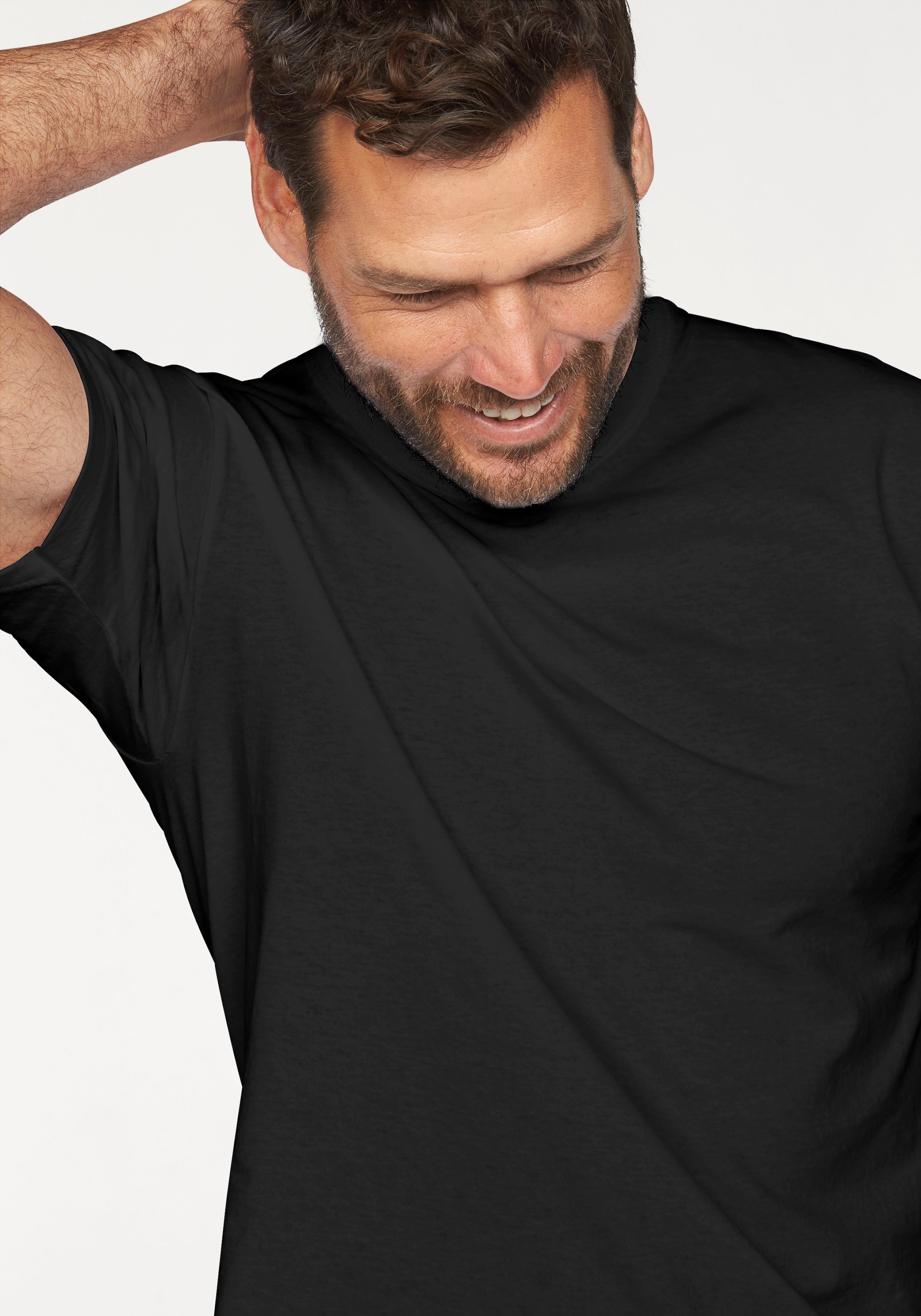 Fruit of the Loom T-Shirt », sechs Stück in unterschiedlicher Farbkomination«, (Packung, 6 tlg., 6er-Pack), mit Rundhalsausschnitt