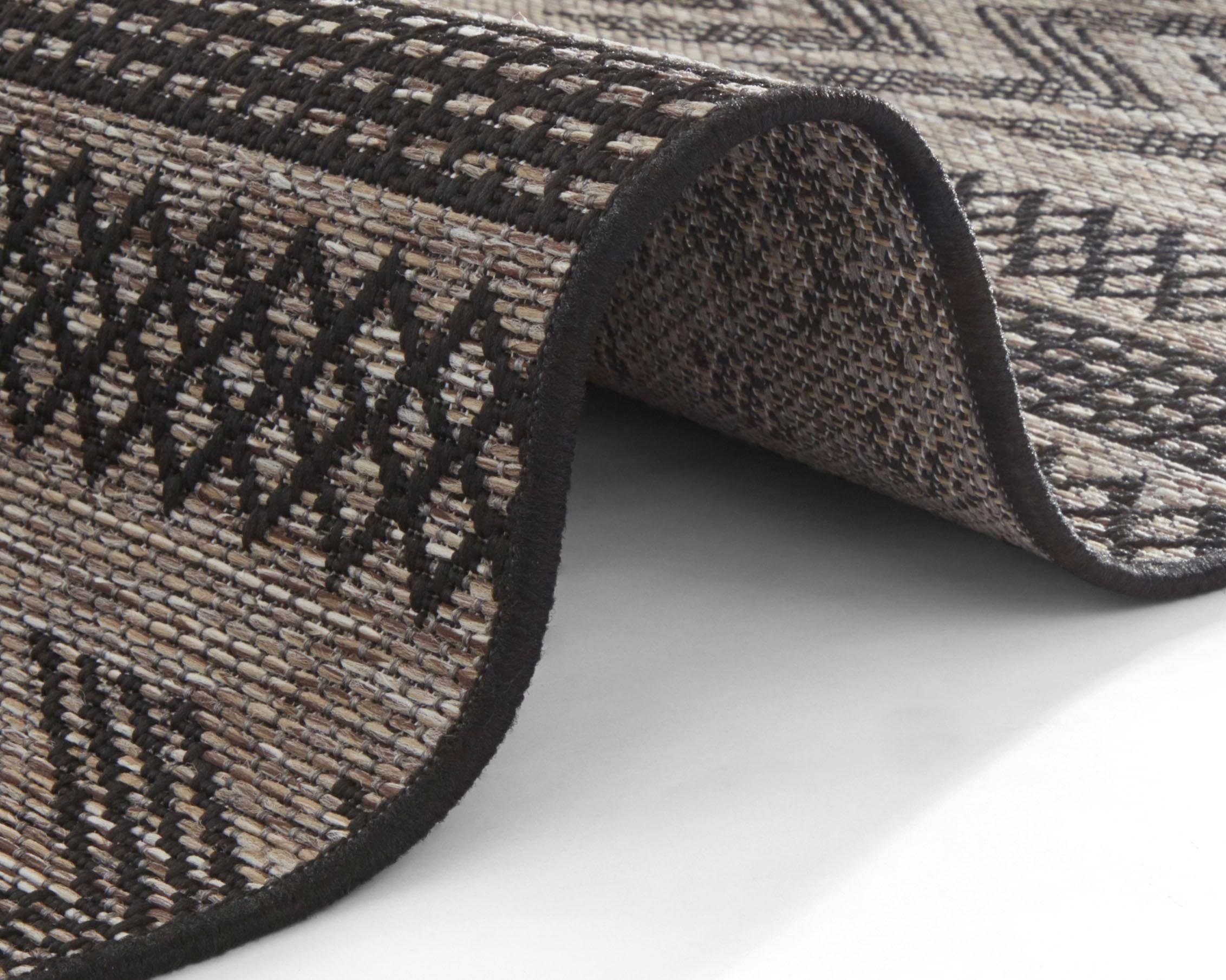 NORTHRUGS Läufer »Sidon«, rechteckig, 4 mm Höhe, In-und Outdoor geeignet, Strapazierfähig und pflegeleicht, Flachgewebe