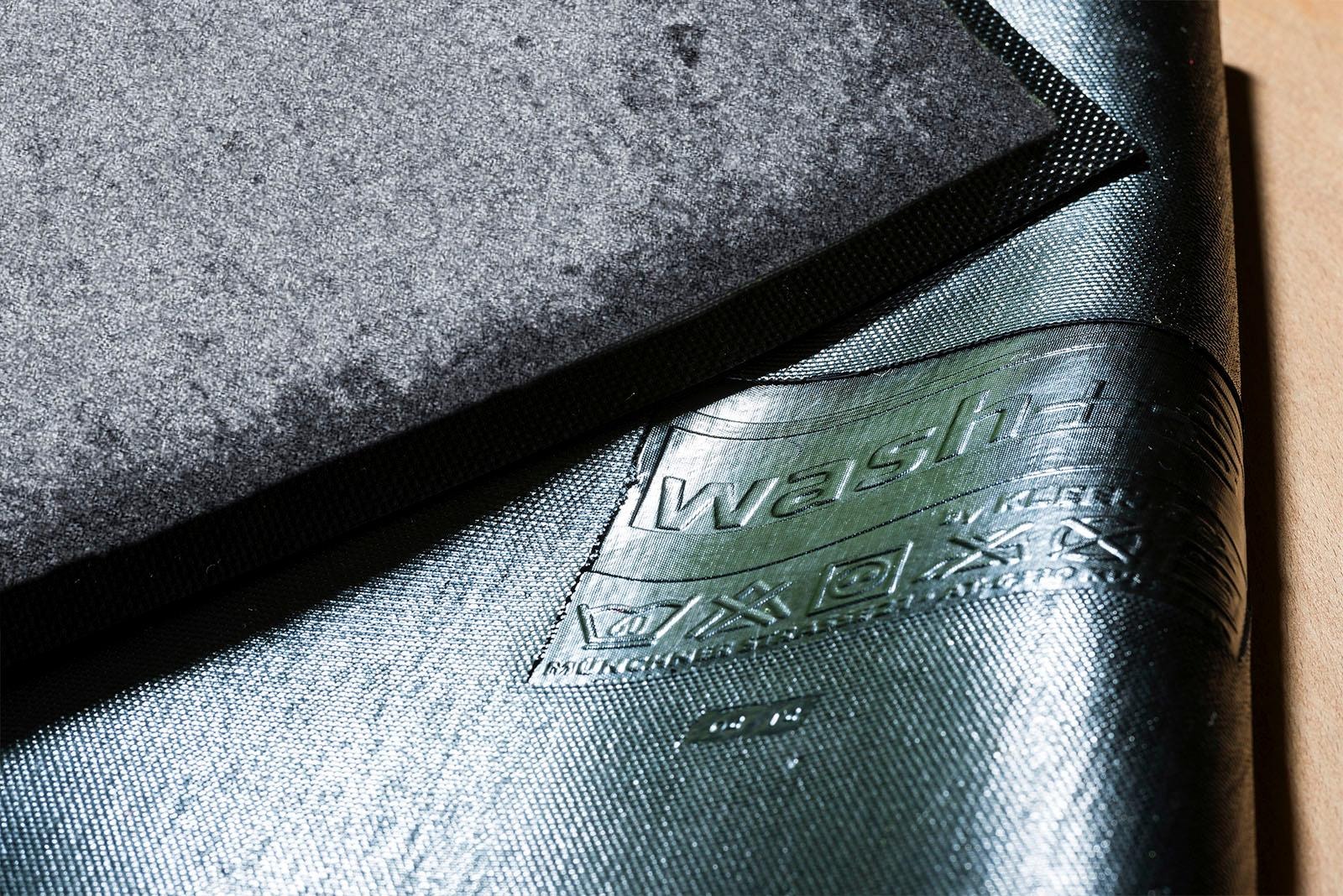 wash+dry by Kleen-Tex Teppich »Shades of Grey«, rechteckig, 7 mm Höhe, rutschhemmend, waschbar, Wohnzimmer
