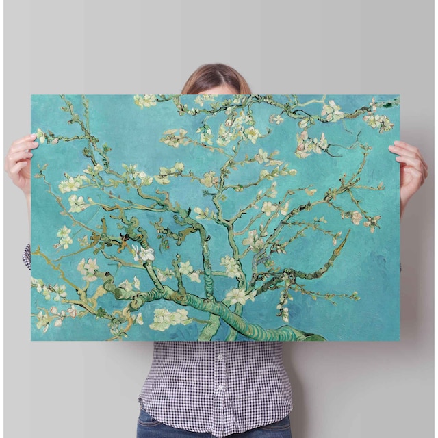 ❤ Reinders! Poster »Poster Mandelblüte Vincent van Gogh«, Blumen, (1 St.)  entdecken im Jelmoli-Online Shop