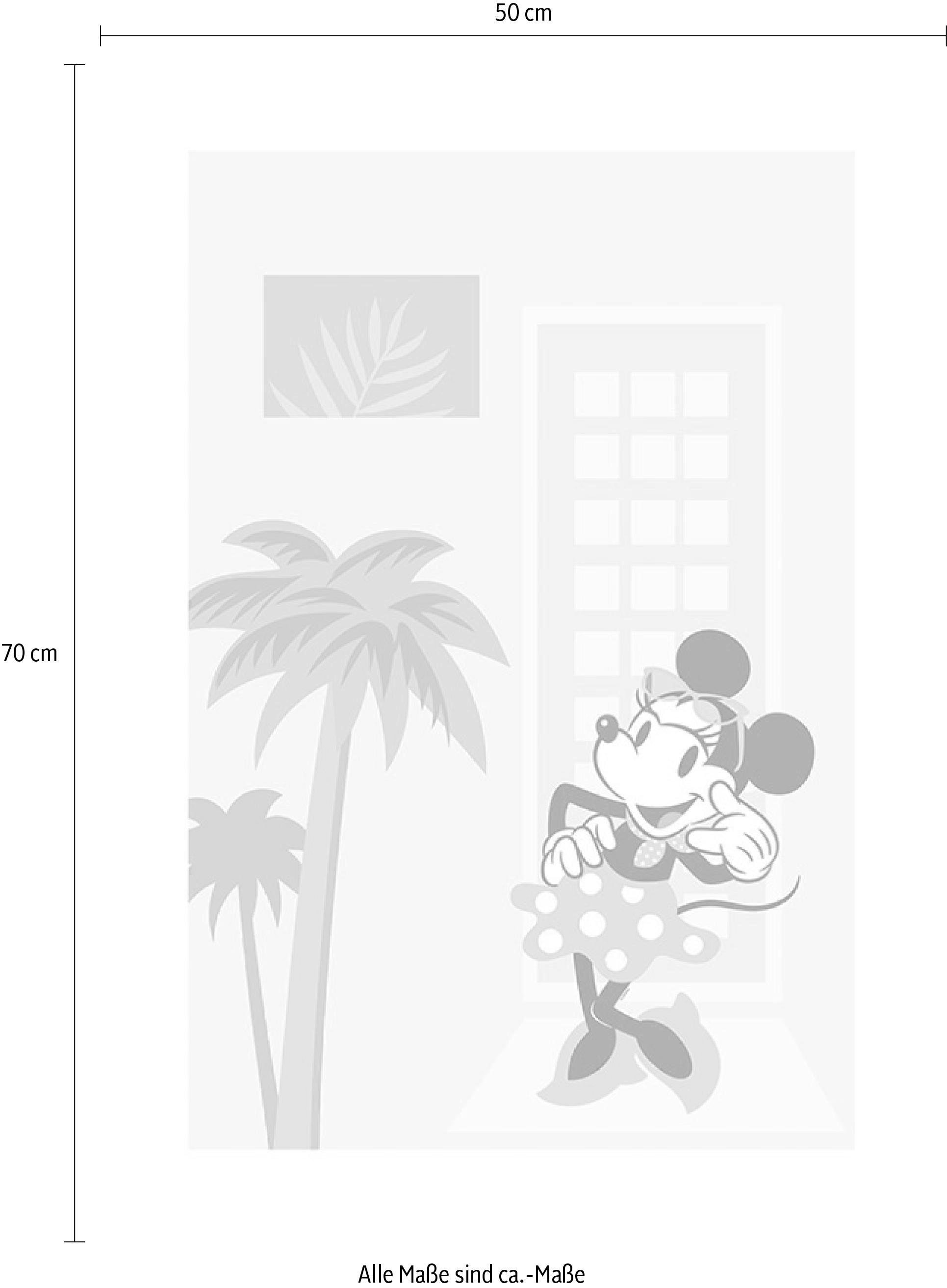Komar Poster »Minnie Mouse Palms«, Disney, (1 St.), Kinderzimmer, Schlafzimmer, Wohnzimmer