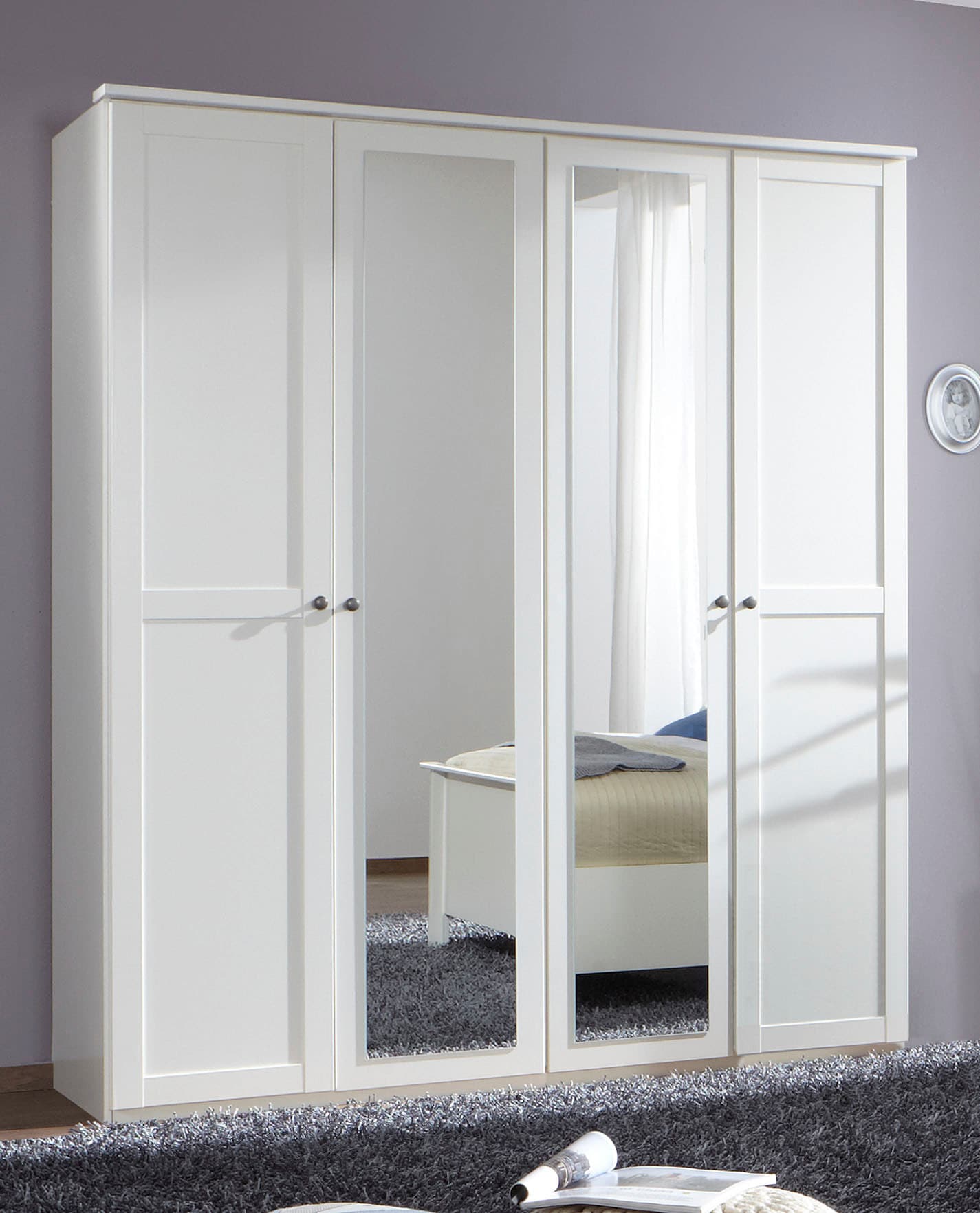 ❤ Wimex Kleiderschrank Jelmoli-Online mittig Shop im Spiegeltüren »Chalet«, mit bestellen