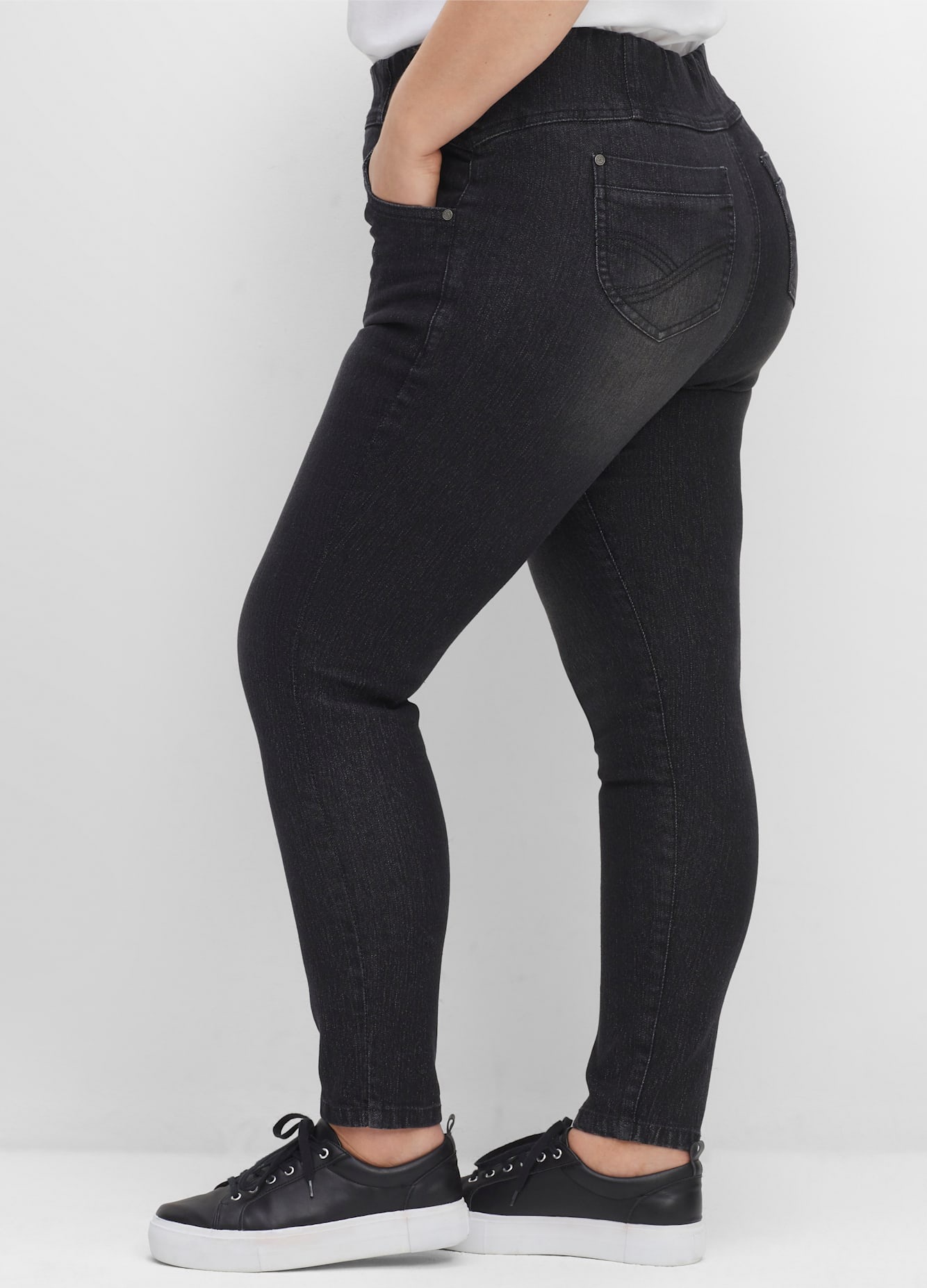 Sheego Jeansjeggings, (1 tlg.)