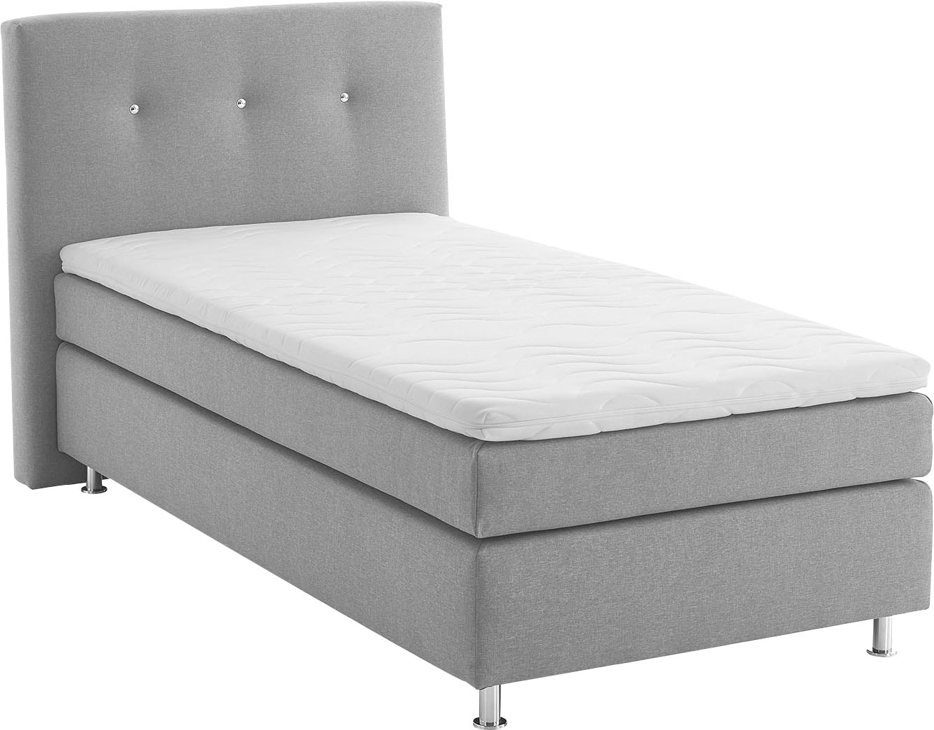 Westfalia Schlafkomfort Boxspringbett mit Topper