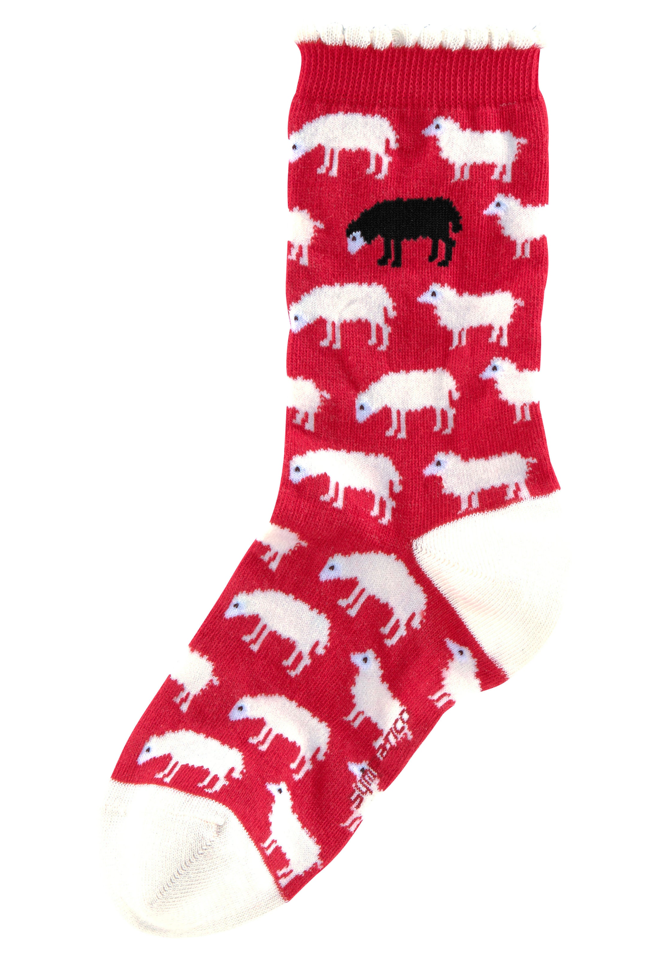 H.I.S Socken, (Packung, 3 Paar), mit feinem Muschelabschluss