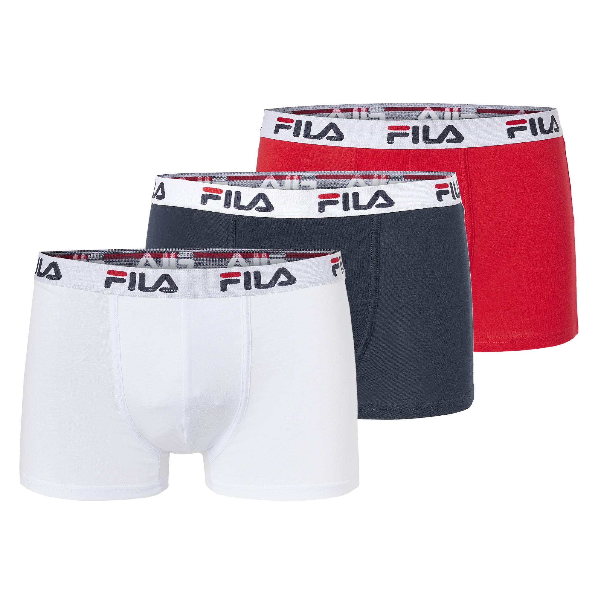 Fila Boxer »MAN BOXER SHORTS« 3er Pack, mit elastischem Logobund