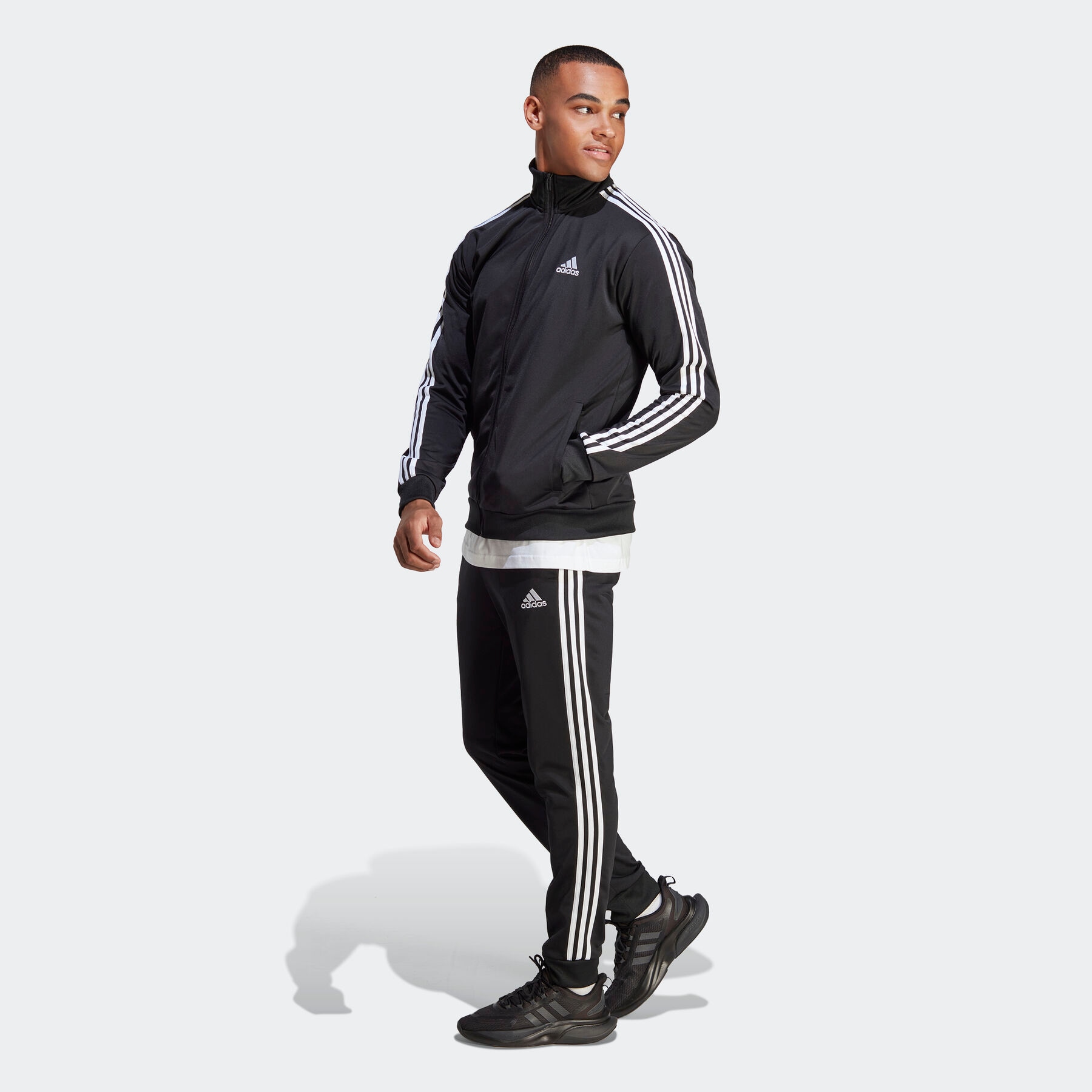 adidas Sportswear Trainingsanzug (2 »BASIC tlg.) | 3-STREIFEN TRICOT«, online Jelmoli-Versand shoppen