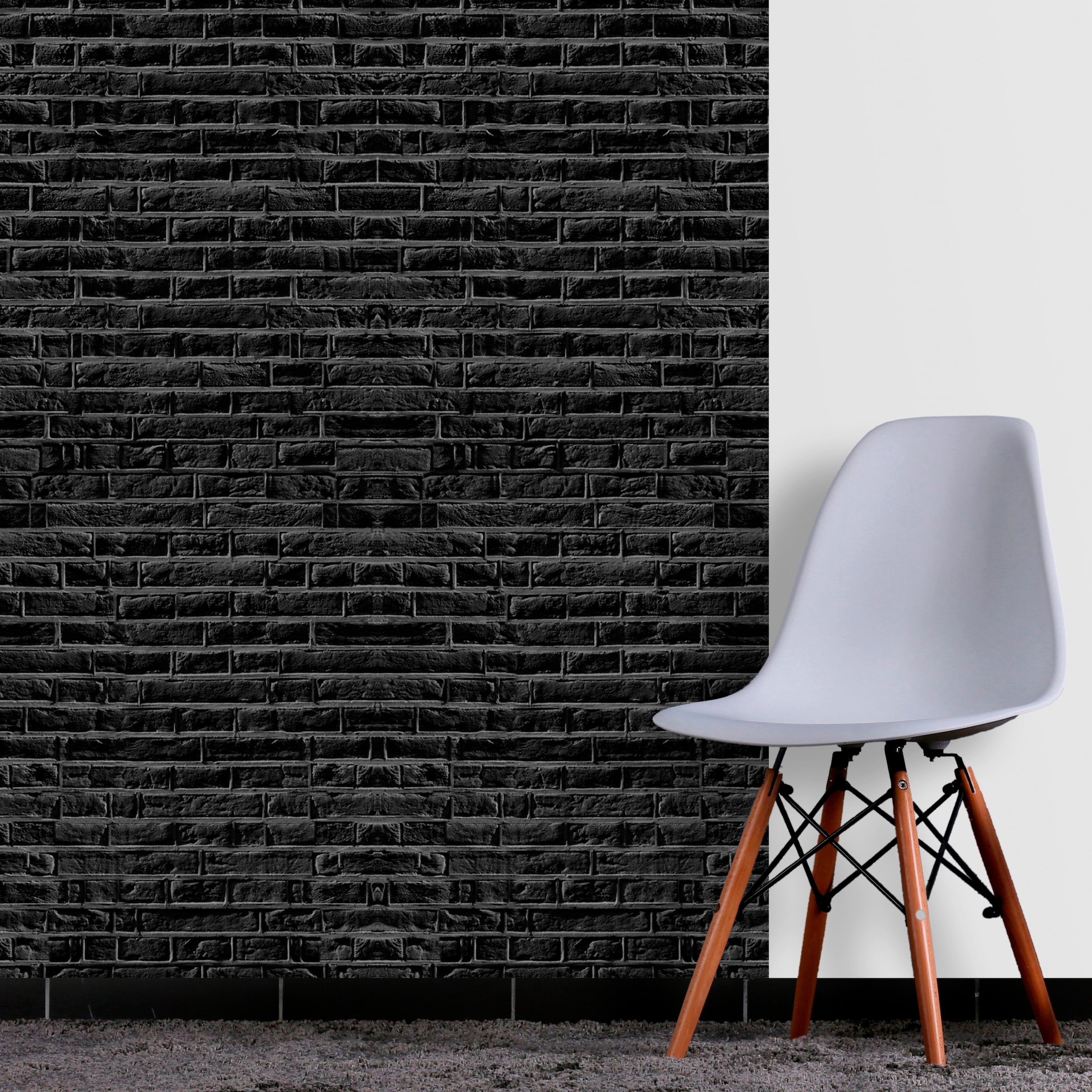queence Vinyltapete »Sara«, bedruckt-clean-unifarben-minimalistisch-Abriebeffekte-Steinoptik, 90x250cm, selbstklebend, kinderleichte Anbringung, Sticker