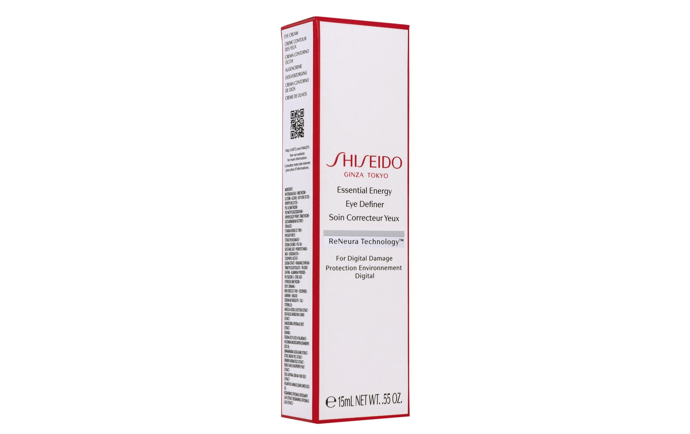 SHISEIDO Augencreme »Essential Energy Eye Definer 15 ml«, Premium Kosmetik