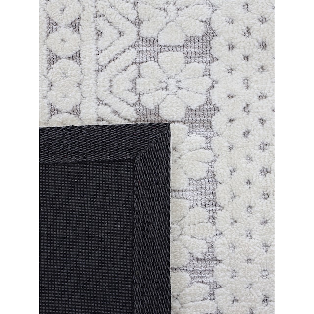 carpetfine Teppich »Holly 1«, rechteckig, Blumen Motiv, Hoch-Tief Struktur,  Wohnzimmer online kaufen | Jelmoli-Versand