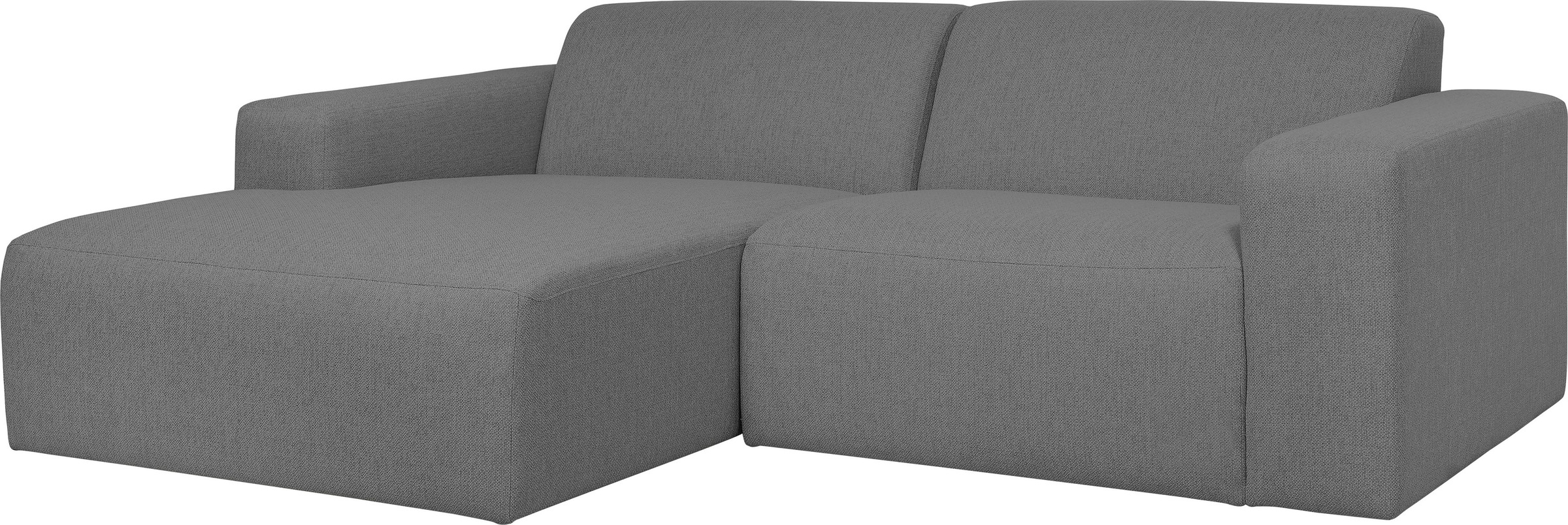 INOSIGN Ecksofa »Koa,228cm, L-Form, Modulsofa, Webstoff, Cord, Struktur«, Designsofa, weicher Lounge-Sitzkomfort, Welleunterfederung, bodentief