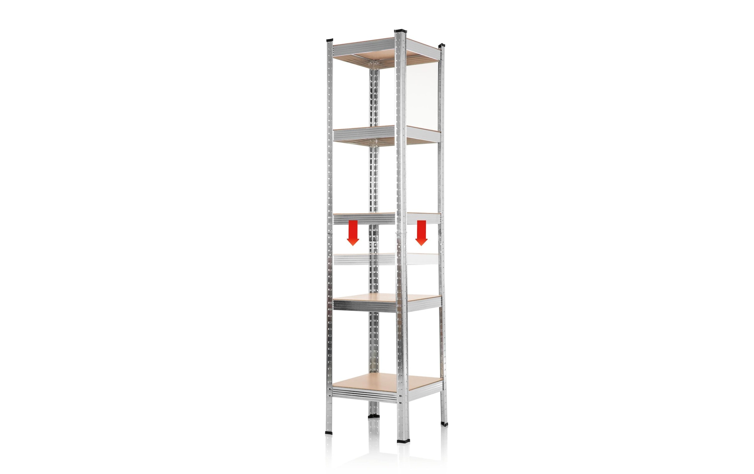 EASYmaxx Schwerlastregal »180 x 40 x 40 cm«