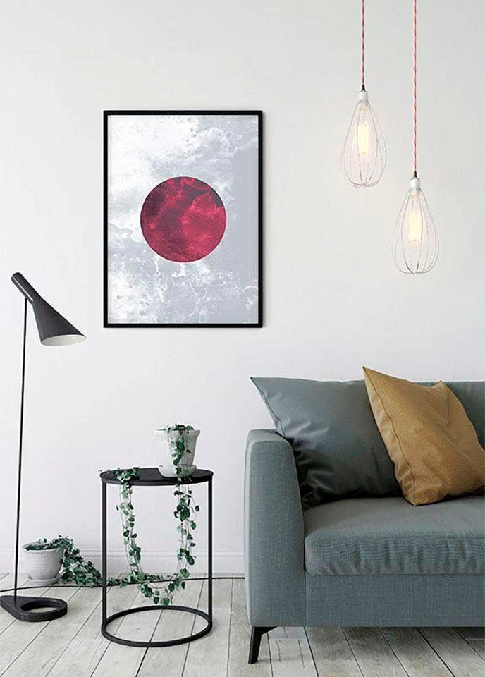 Komar Bild »Solum Ignis«, Abstrakt, (1 St.), Wandbild zur Dekoration - ohne Rahmen