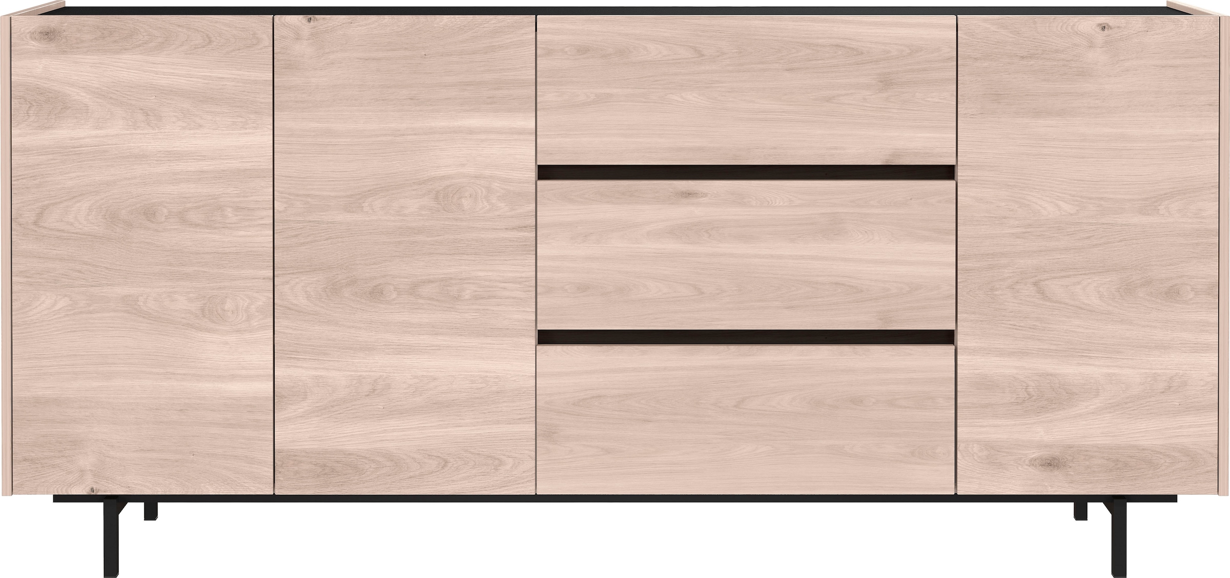 GERMANIA Sideboard »Cantoria«, Soft close-Funktion Türen und griffloses shoppen Schubladen, | online Design bei Jelmoli-Versand