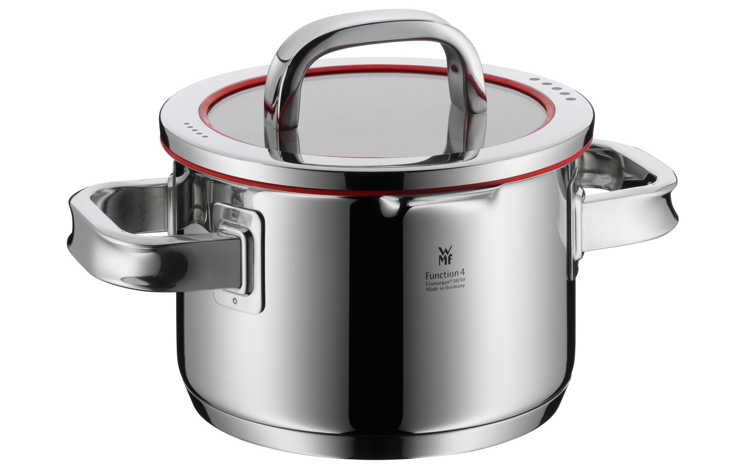 WMF Kochtopf »Function 4 4-teilig«, Edelstahl-Glas