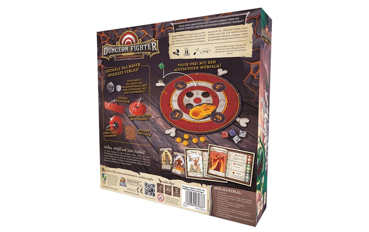 Heidelberger Spieleverlag Spiel »Dungeon Fighter: Vulkan der Verbrennungen -DE-«