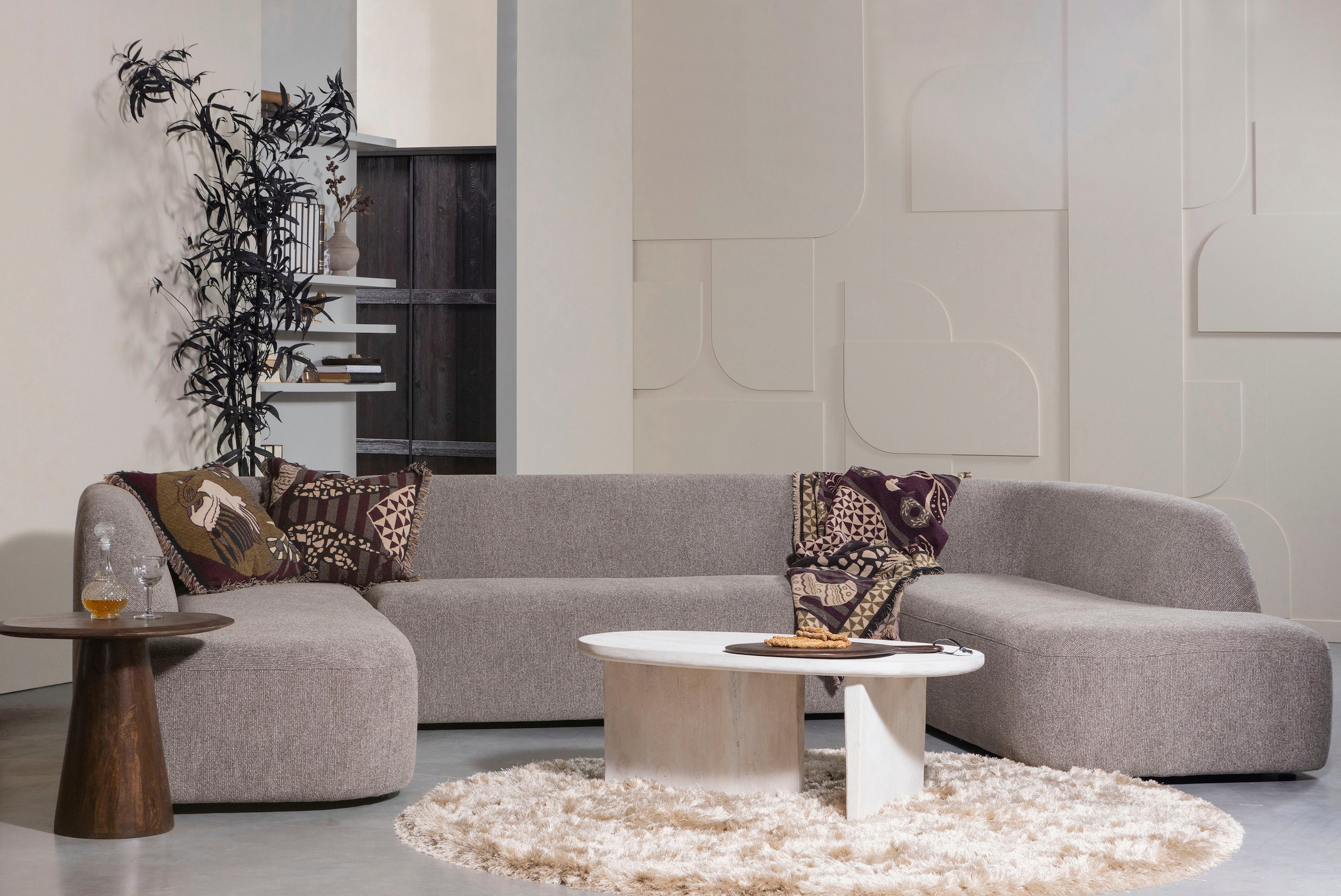 WOOOD Couchtisch »Seam«, aus Mangoholz, H 40 cm x B 110 cm x T 60 cm