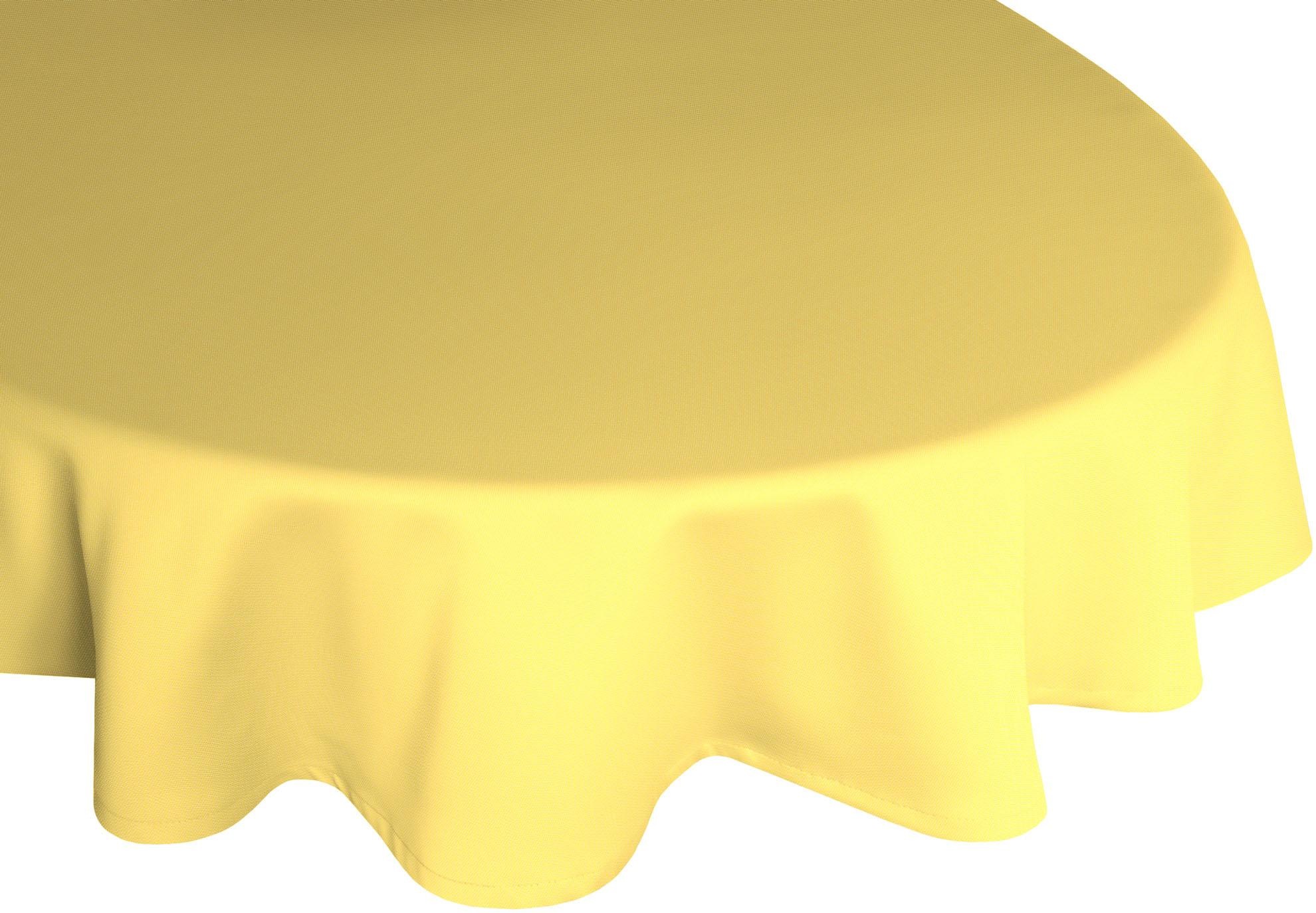 Adam Tischdecke "Uni Collection Light" aus 100% Bio-Baumwolle