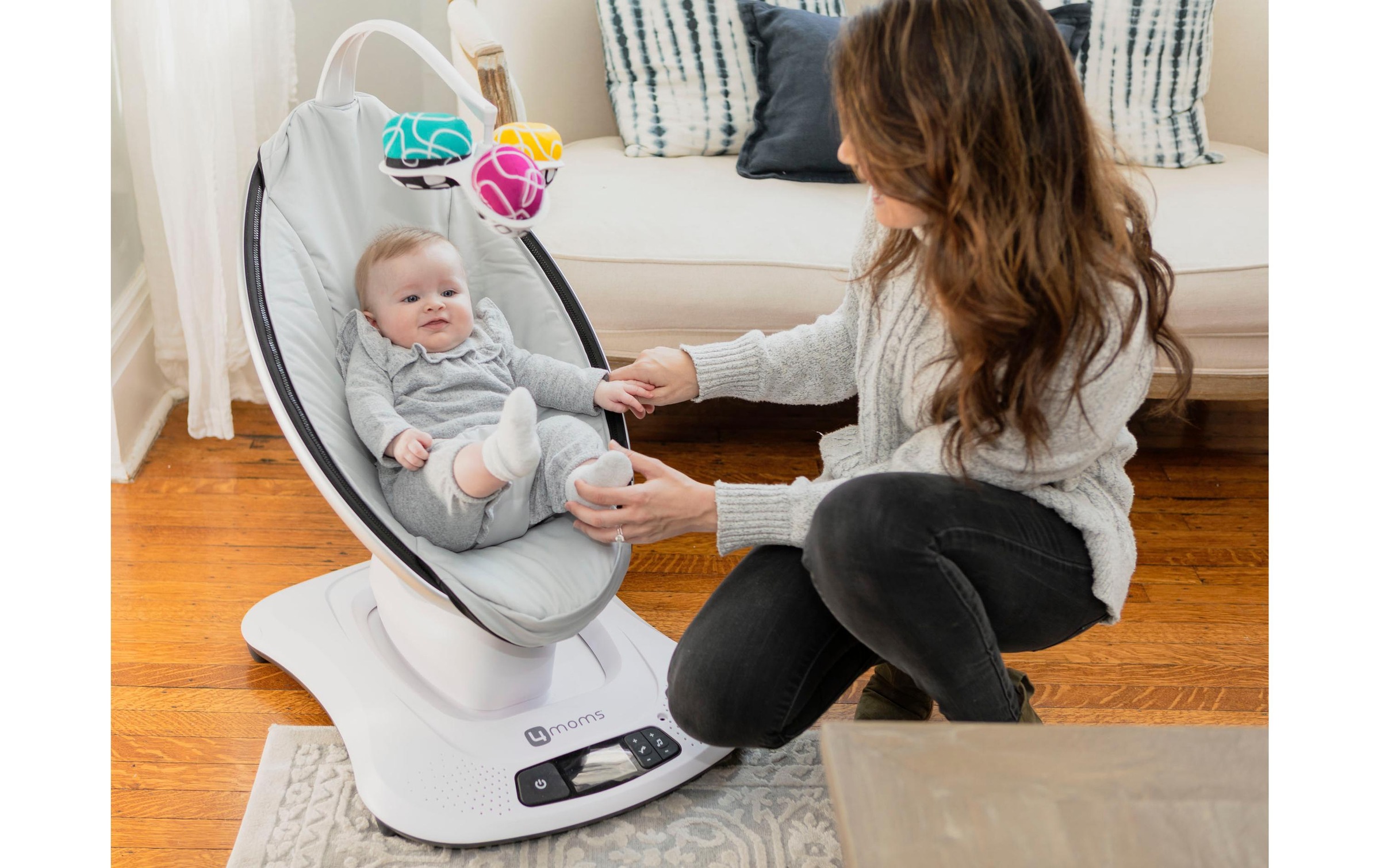 4moms Babyschaukel »Babywippe MamaRoo 4«, bis 9 kg