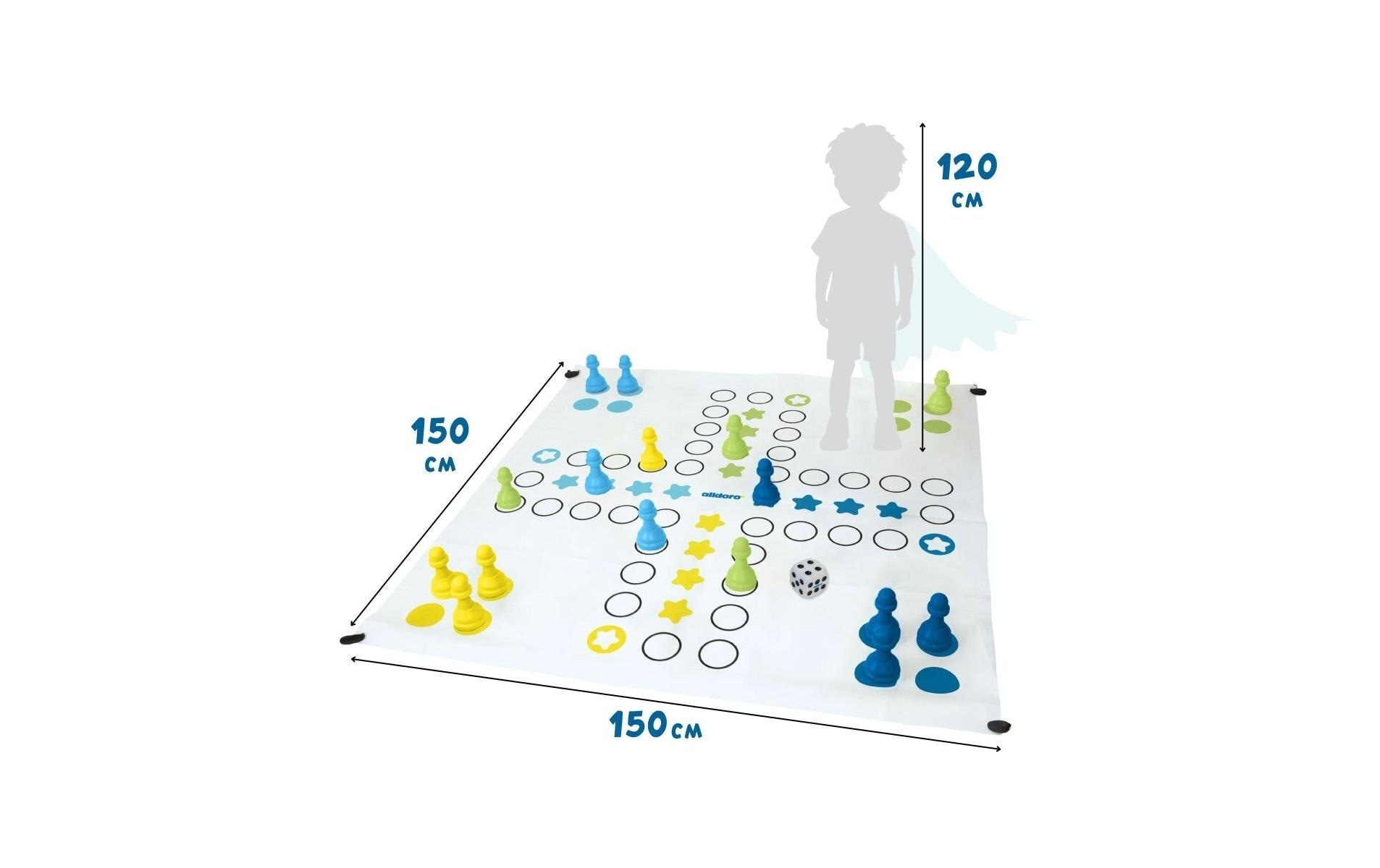 alldoro Spiel »XXL Ludo«
