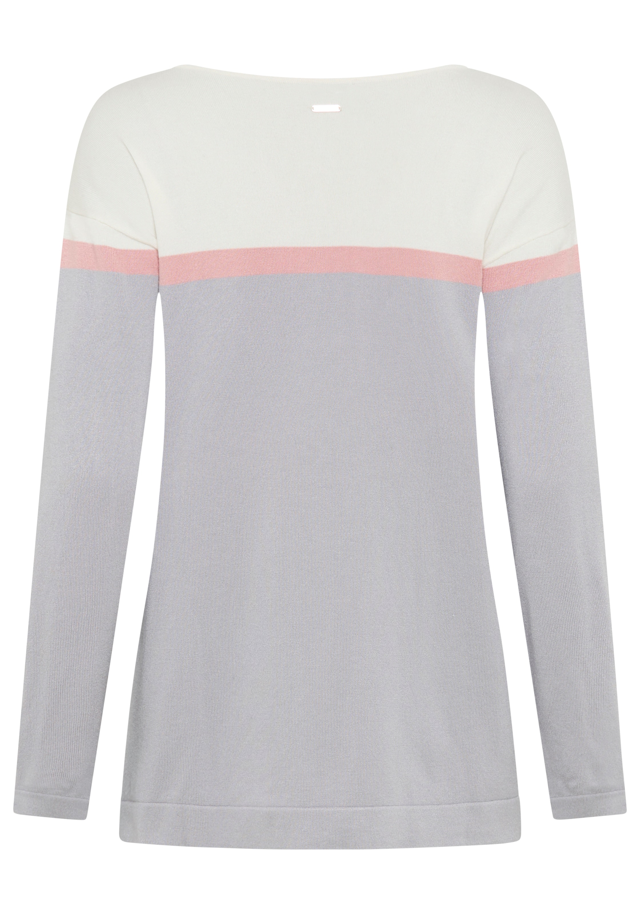 Laura Scott Strickpullover, mit Printstreifen - NEUE KOLLEKTION