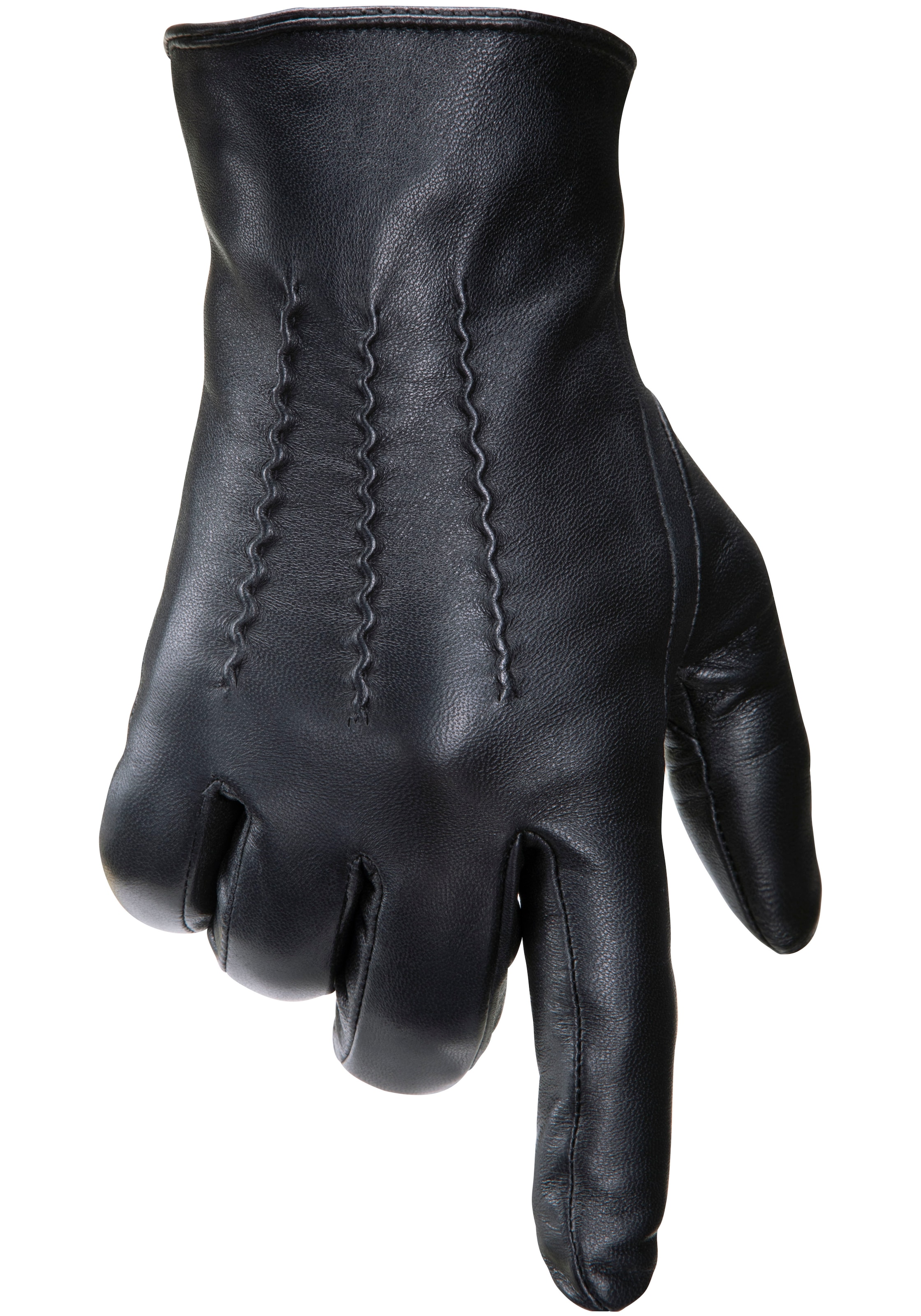 PEARLWOOD Lederhandschuhe »Gates«, weiches Innenfutter aus Fleece
