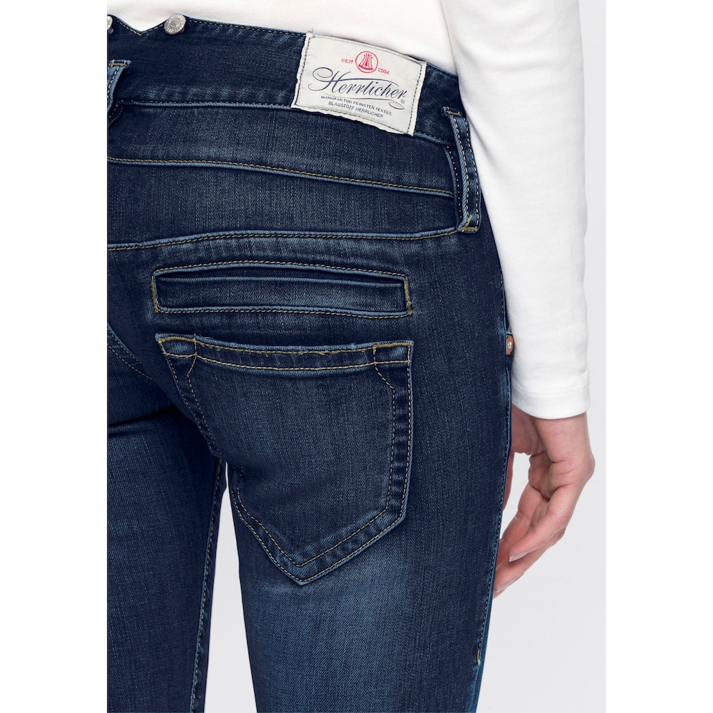 Herrlicher Slim-fit-Jeans »PITCH SLIM REUSED DENIM«