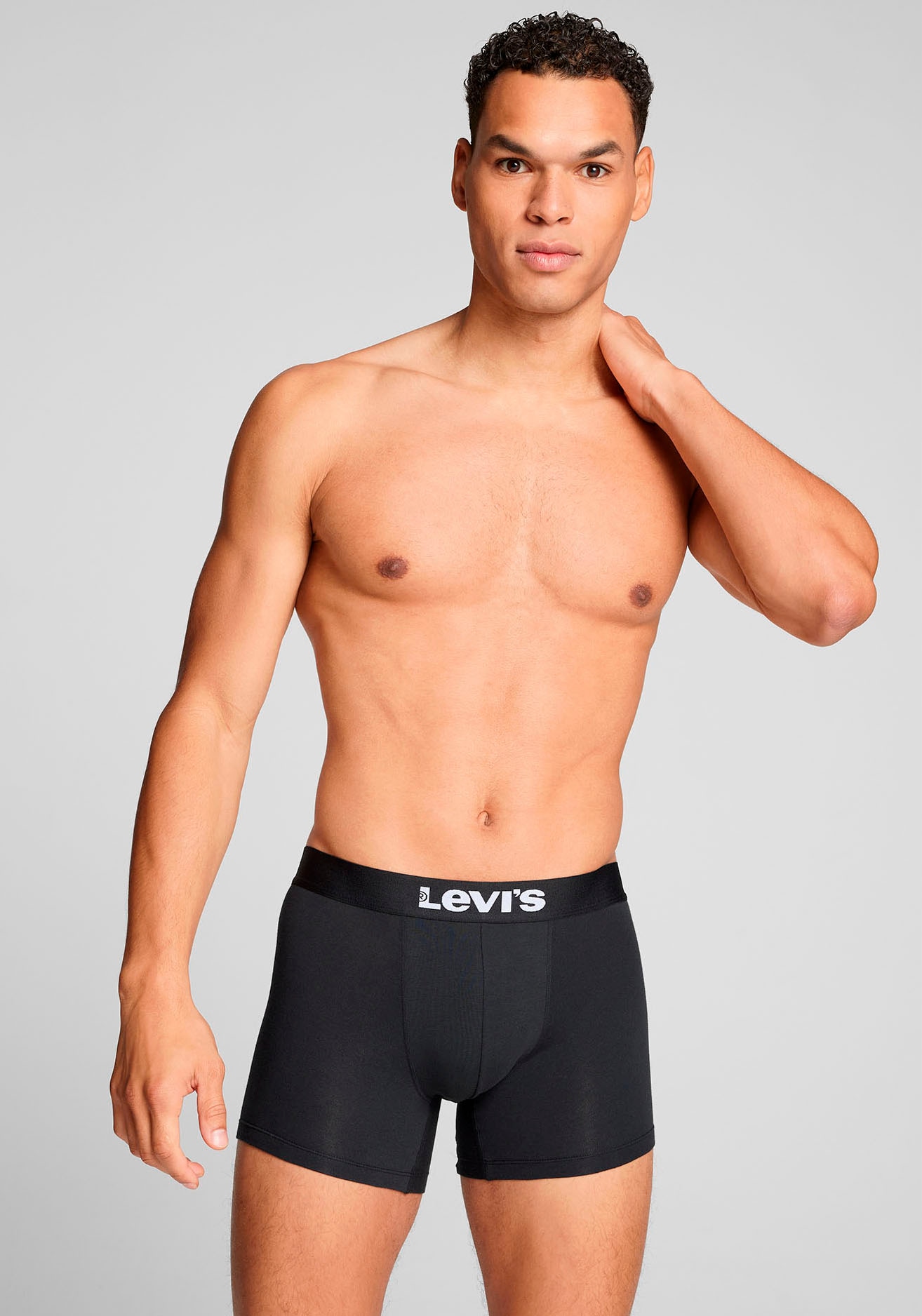 Levi's® Boxershorts »LEVIS MEN LOGO AOP BOXER BRIEF ORG CO 2P«, (2er Pack), mit stilvoller Musterung