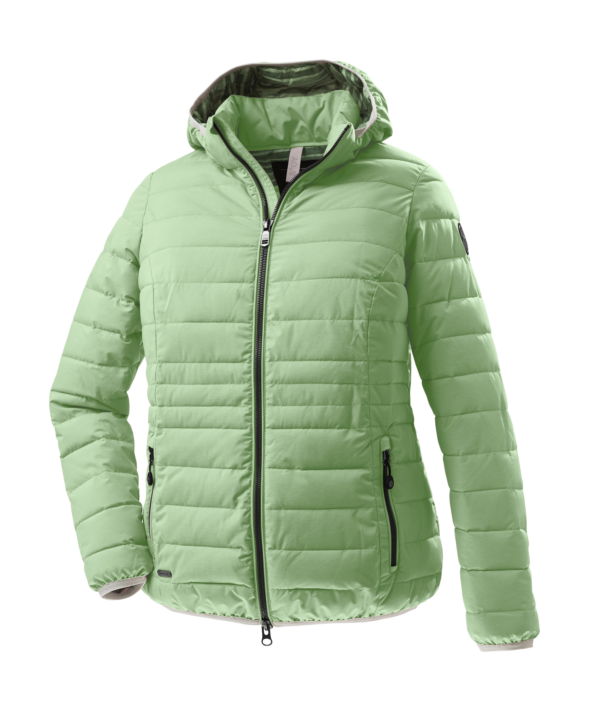 STOY Steppjacke »STS 17 WMN QLTD JCKT« atmungsaktive Steppjacke mit abnehm. Kapuze in grossen Grössen