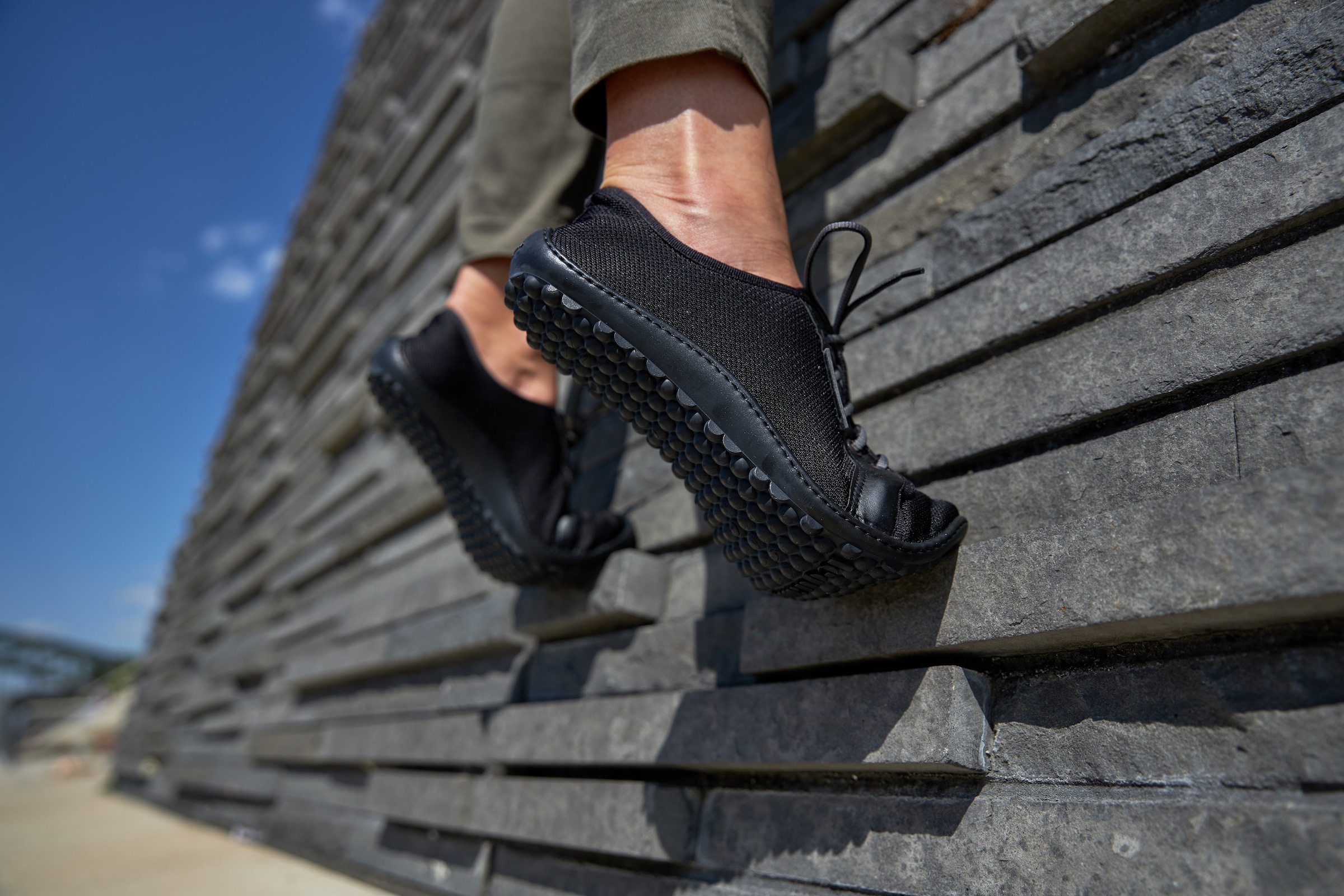 Leguano Barfussschuh »CITY«, mit extrem biegsamer Laufsohle, Freizeitschuh, Halbschuh, Schnürschuh