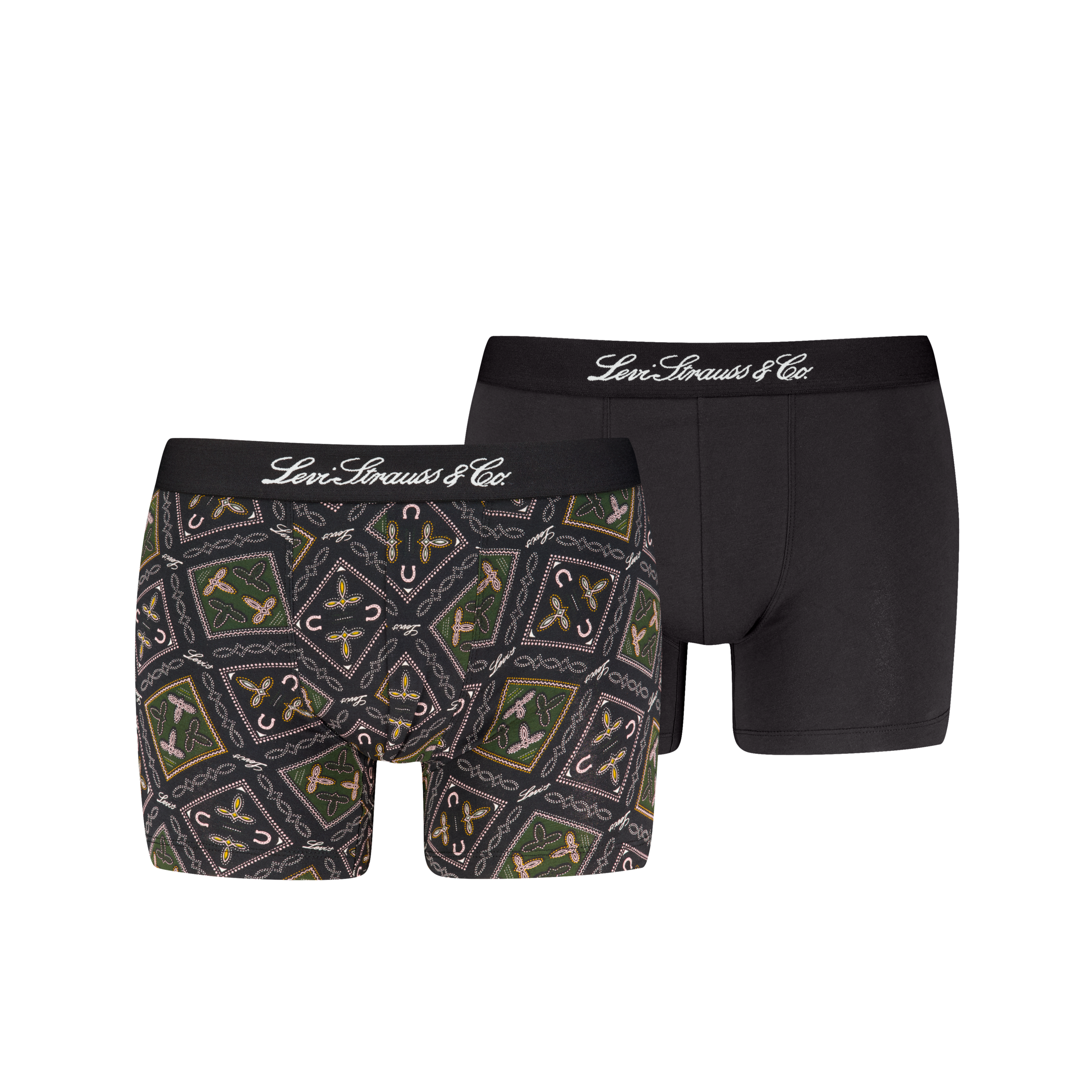 Levi's® Boxershorts »LEVIS MEN WESTERN AOP BOXER BRIEF 2P« 2er Pack