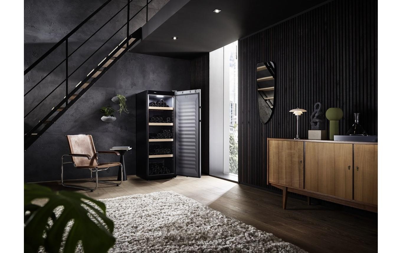 Liebherr Weinkühlschrank »WSbl 4601 GrandCru Rechts/Wechselbar«, für 166 St. Standardflaschen á 075l, Holzart: Buche (Europa)