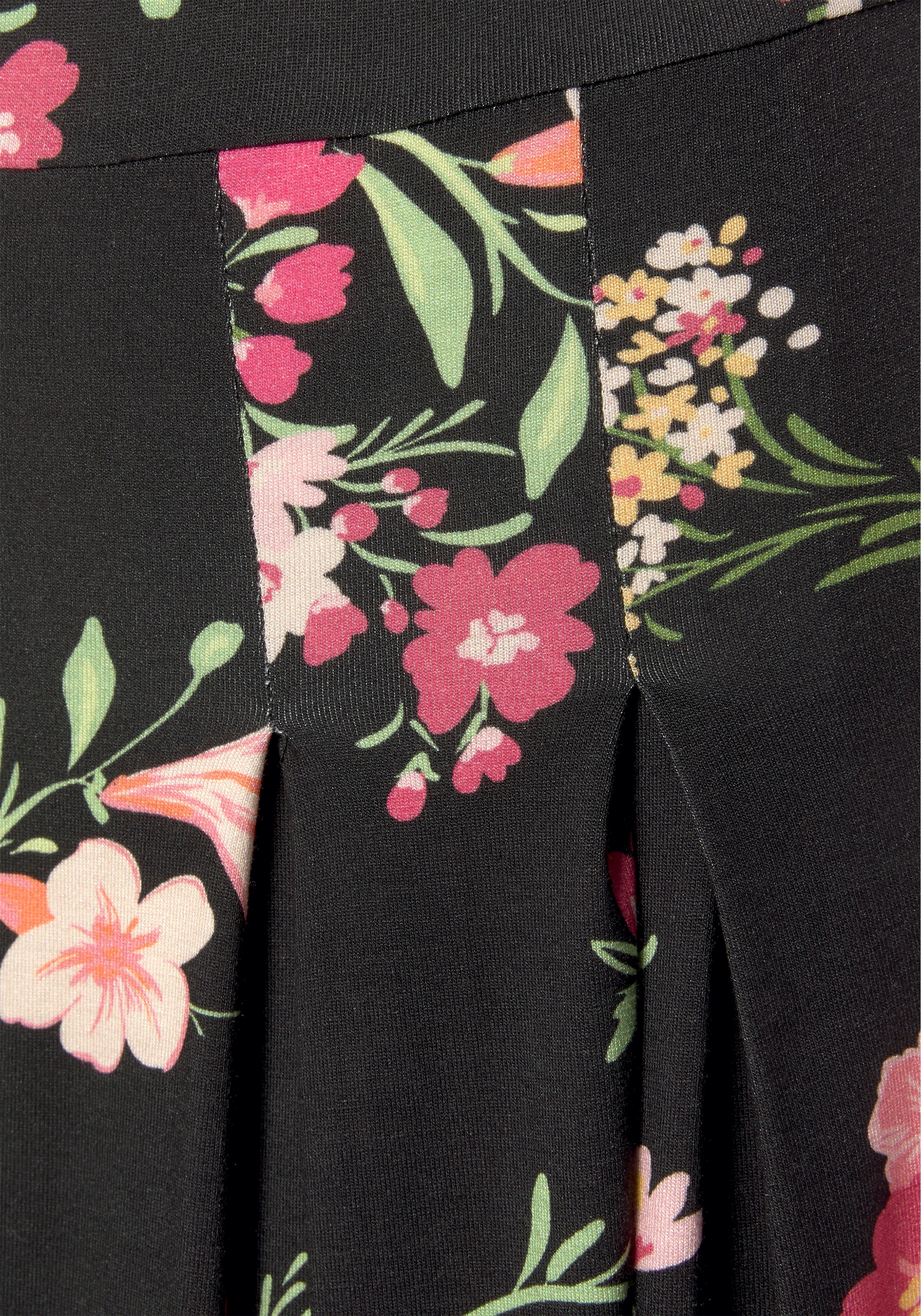 Vivance Druckkleid, mit Blumenmuster, T-Shirtkleid, Sommerkleid