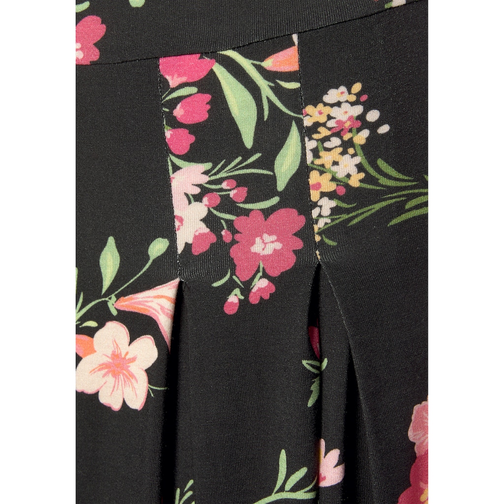Vivance Druckkleid, mit Blumenmuster, T-Shirtkleid, Sommerkleid